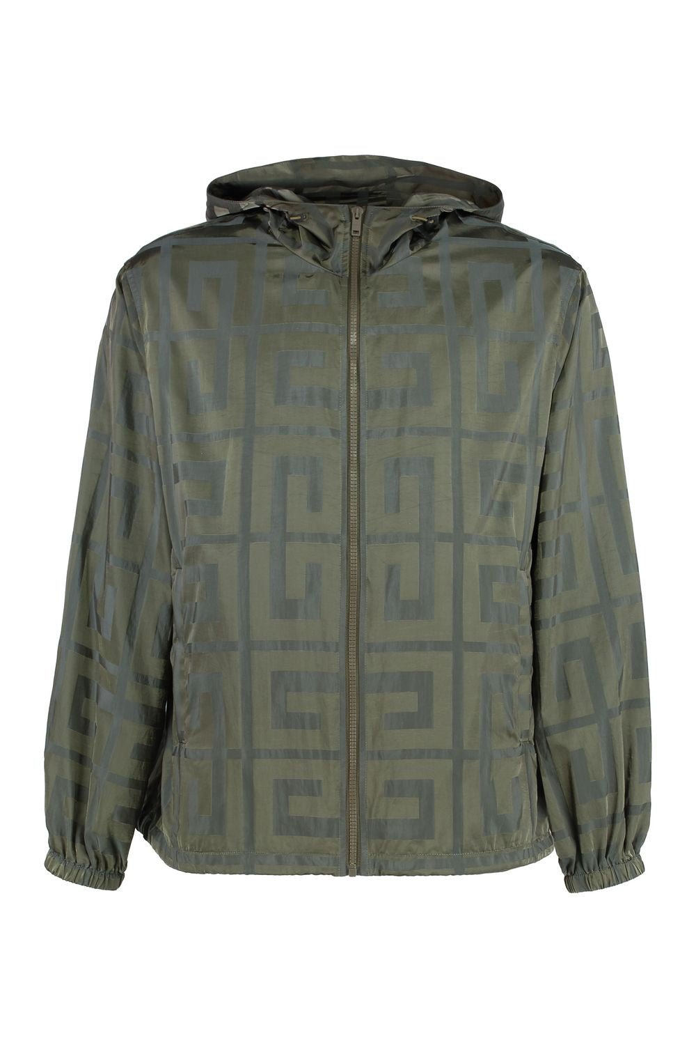 GIVENCHY Technical Fabric Hooded Jacket for Men