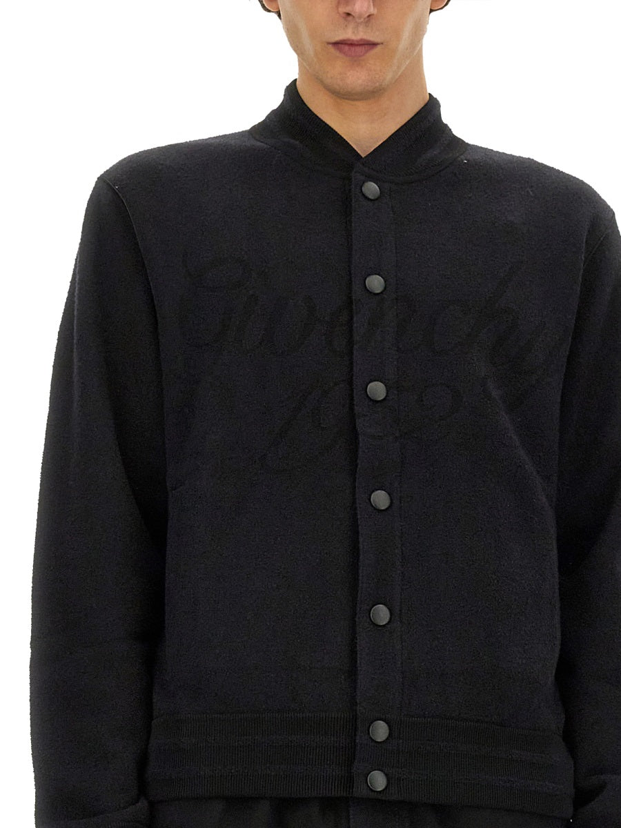 GIVENCHY Nylon Blend Bomber Jacket for Men - FW24 Collection