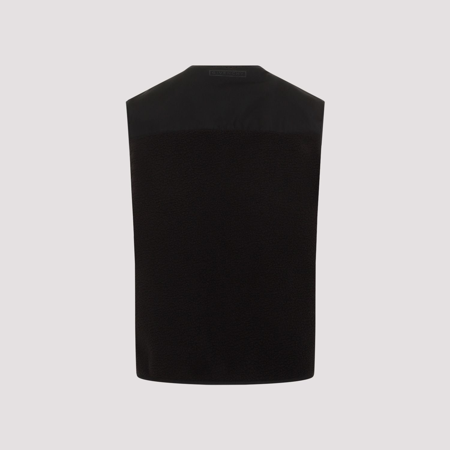 GIVENCHY Mixed Material Vest with 4G Pockets for Men