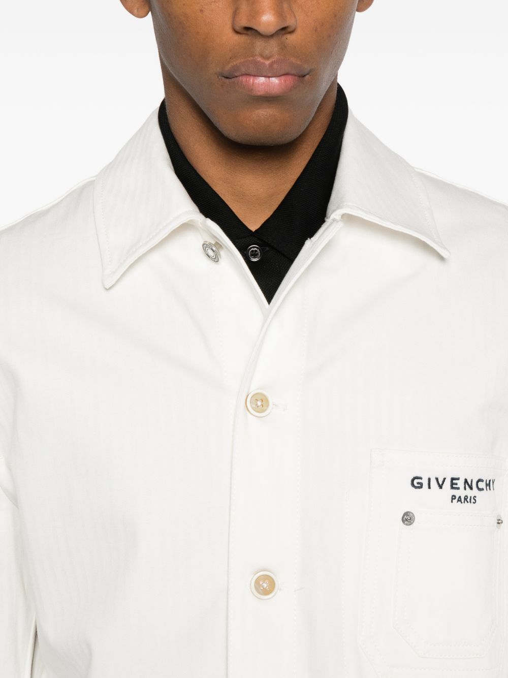 GIVENCHY Men's Denim Cotton Jacket - SS26 Collection