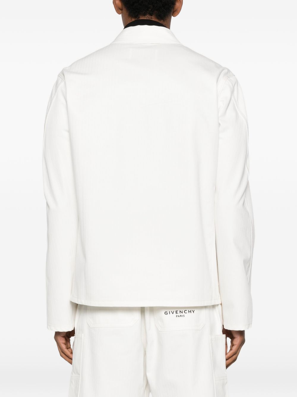 GIVENCHY Men's Denim Cotton Jacket - SS26 Collection