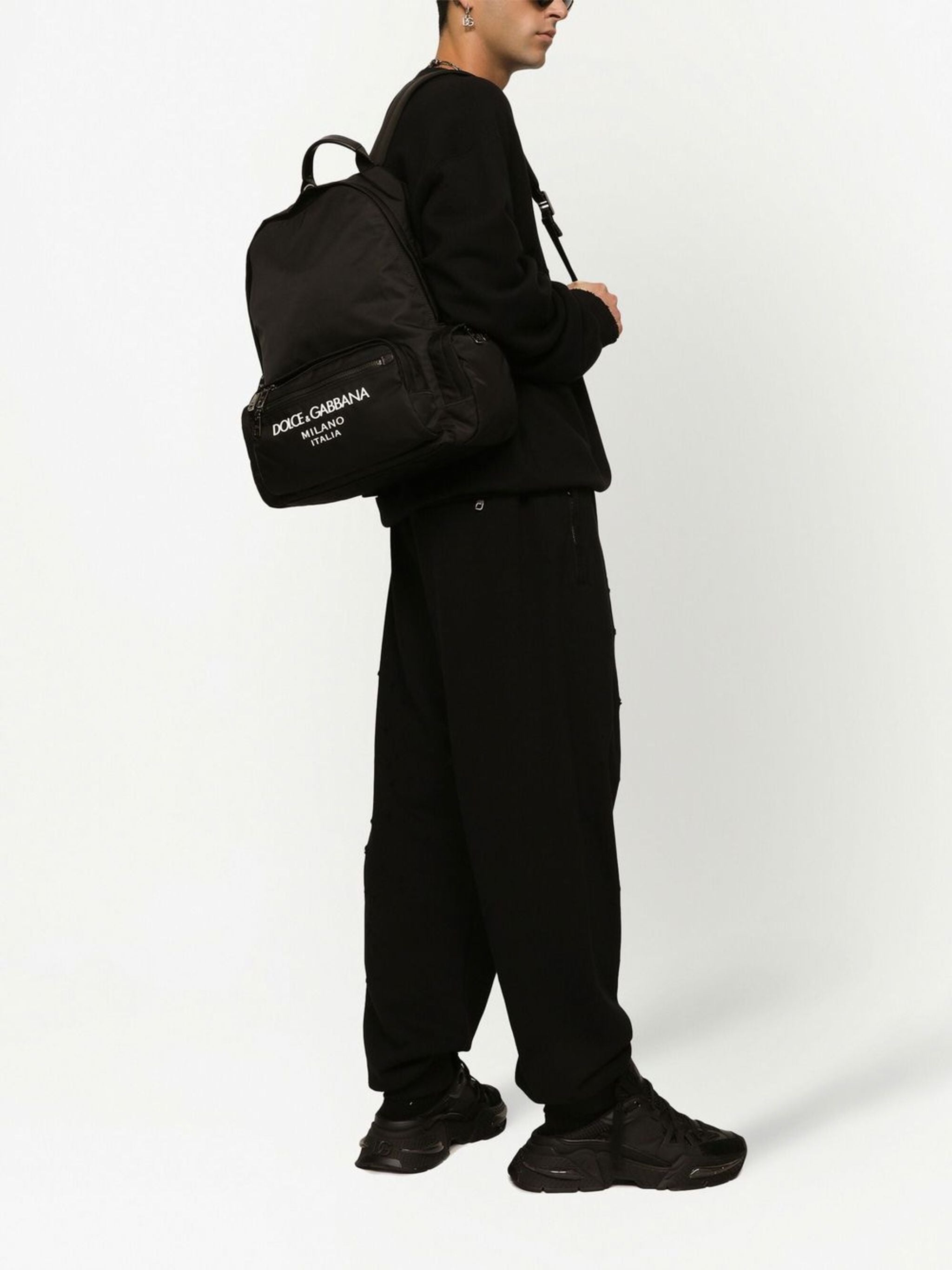 DOLCE & GABBANA Men's Polyamide Blend Handbag