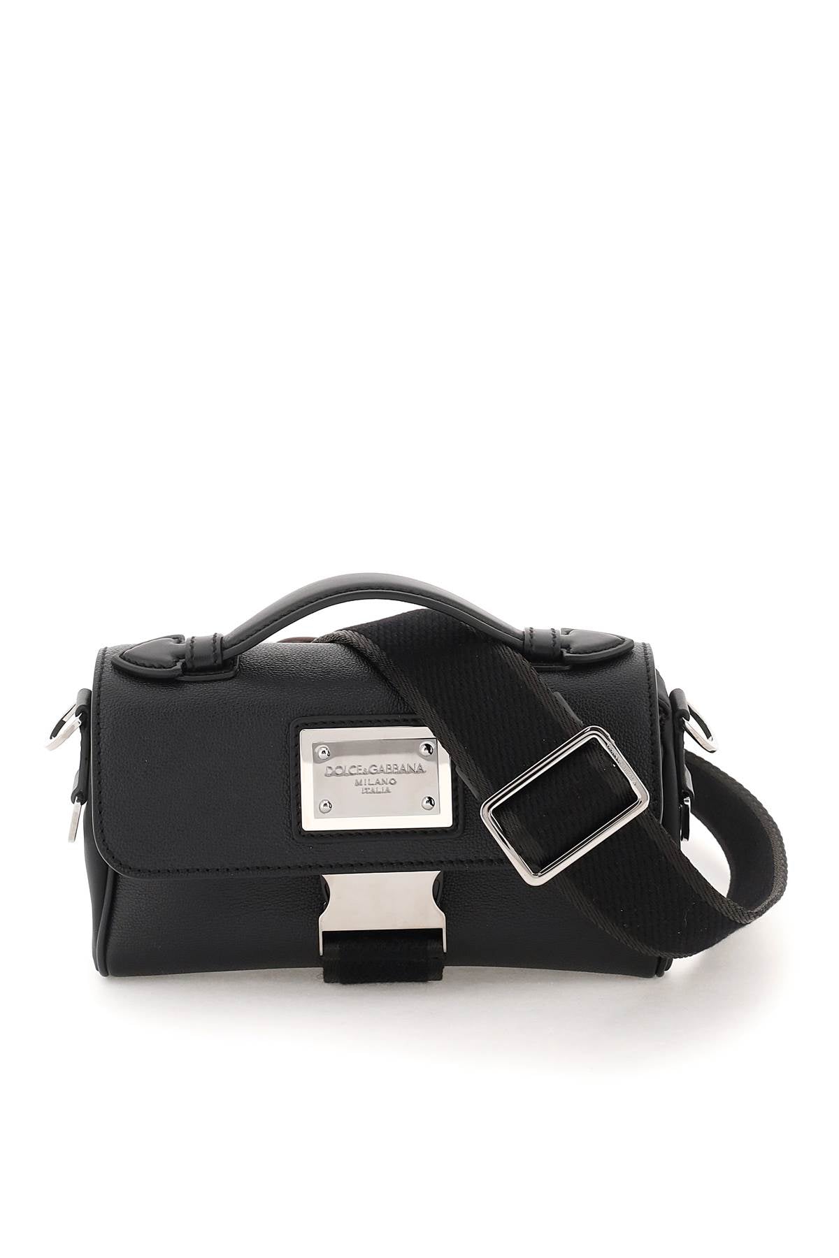 DOLCE & GABBANA Leather Handbag for Men - SS24 Collection
