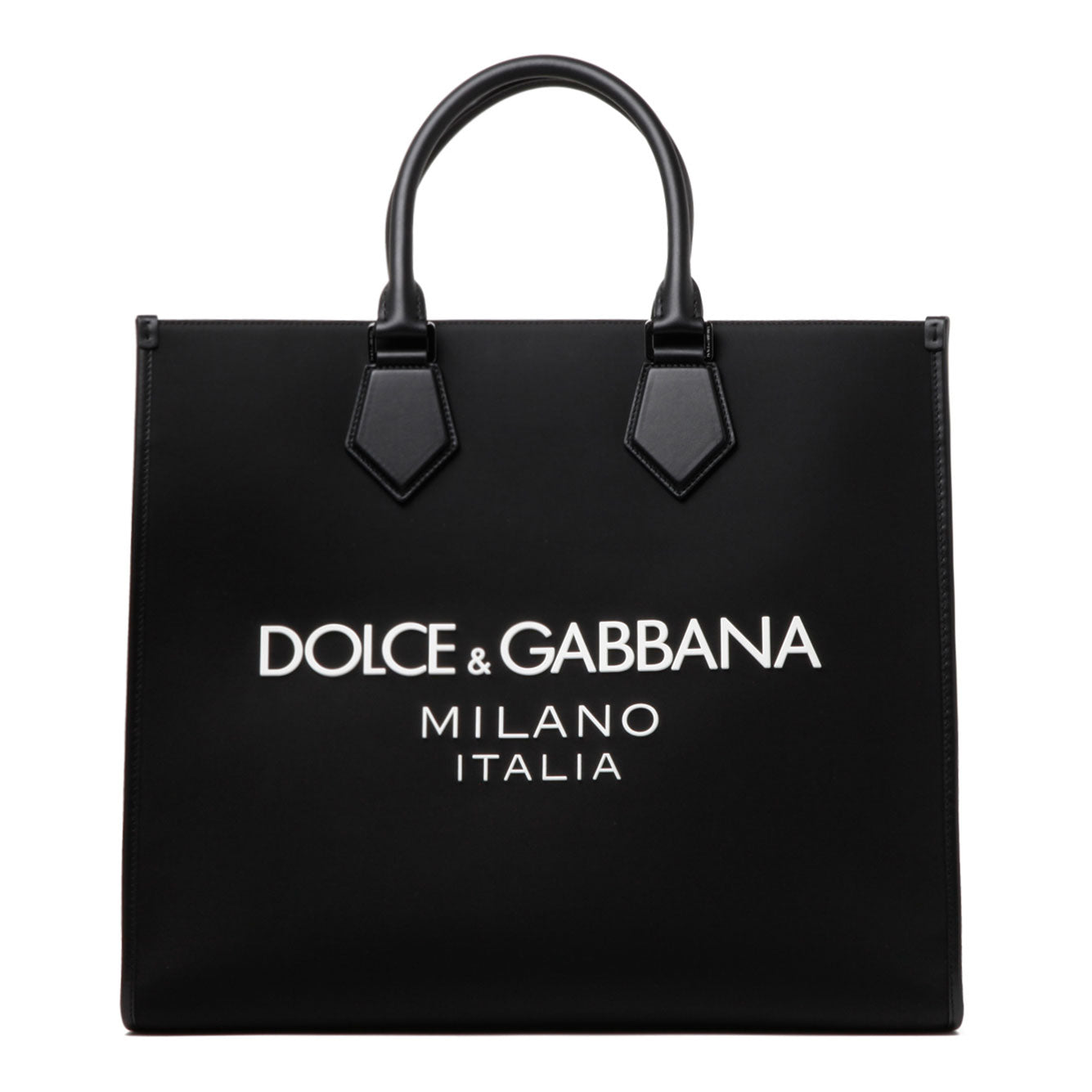 DOLCE & GABBANA Mixed Material Handbag for Men