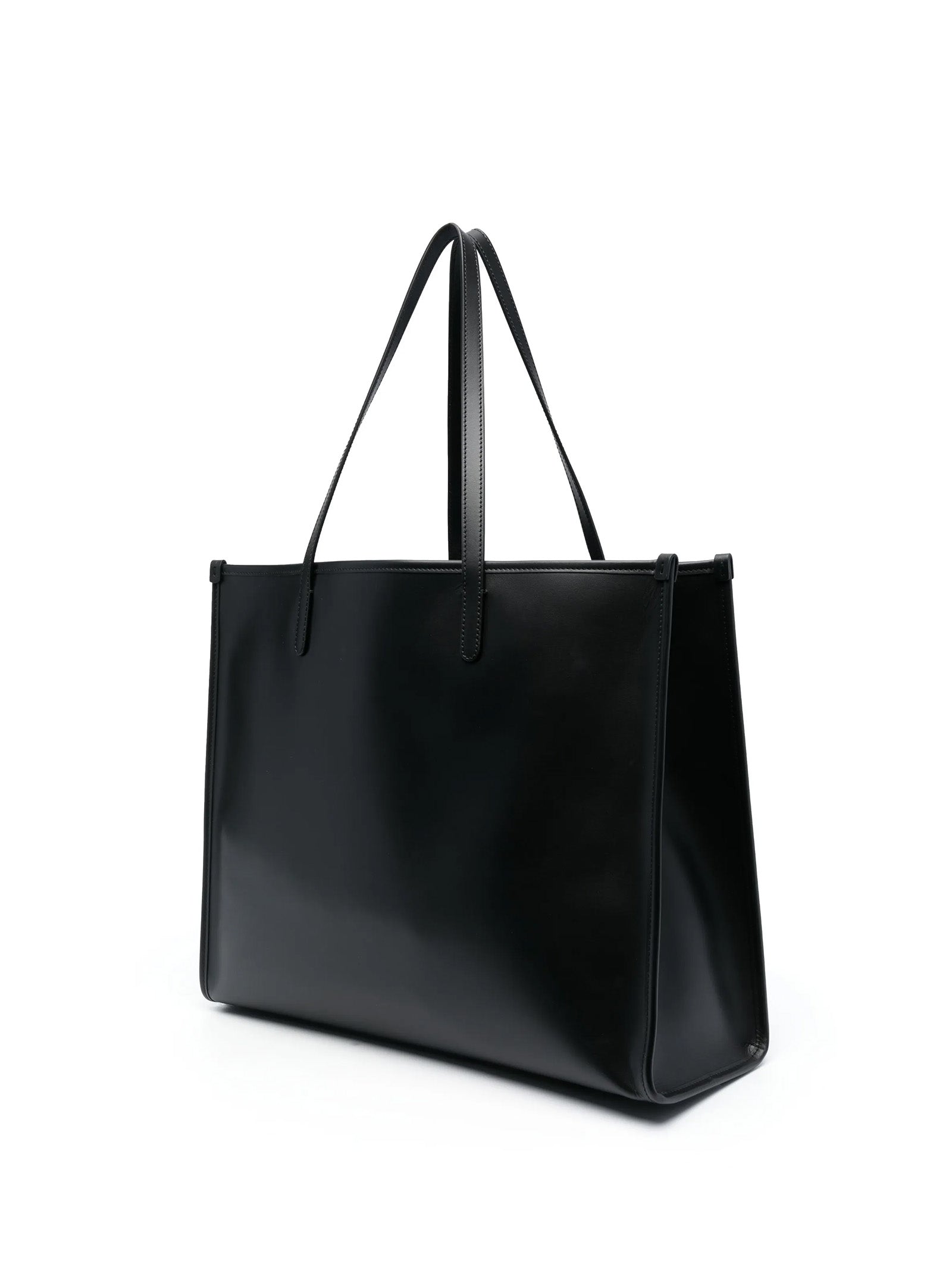 DOLCE & GABBANA Calfskin Logo Shopping Bag for Men