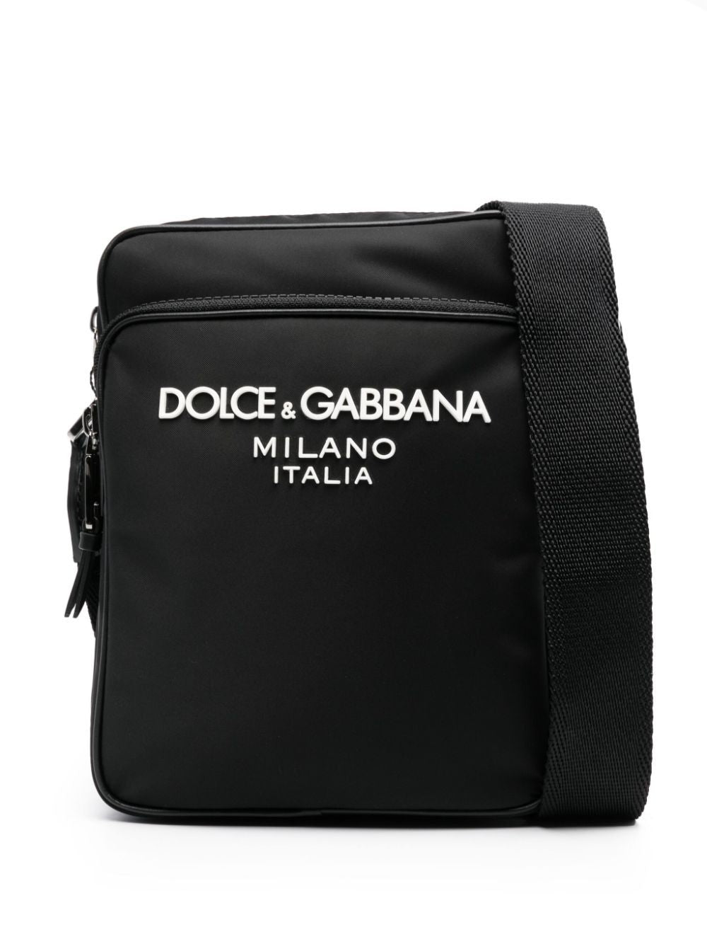 DOLCE & GABBANA Nylon Messenger Handbag - 17 CM Width