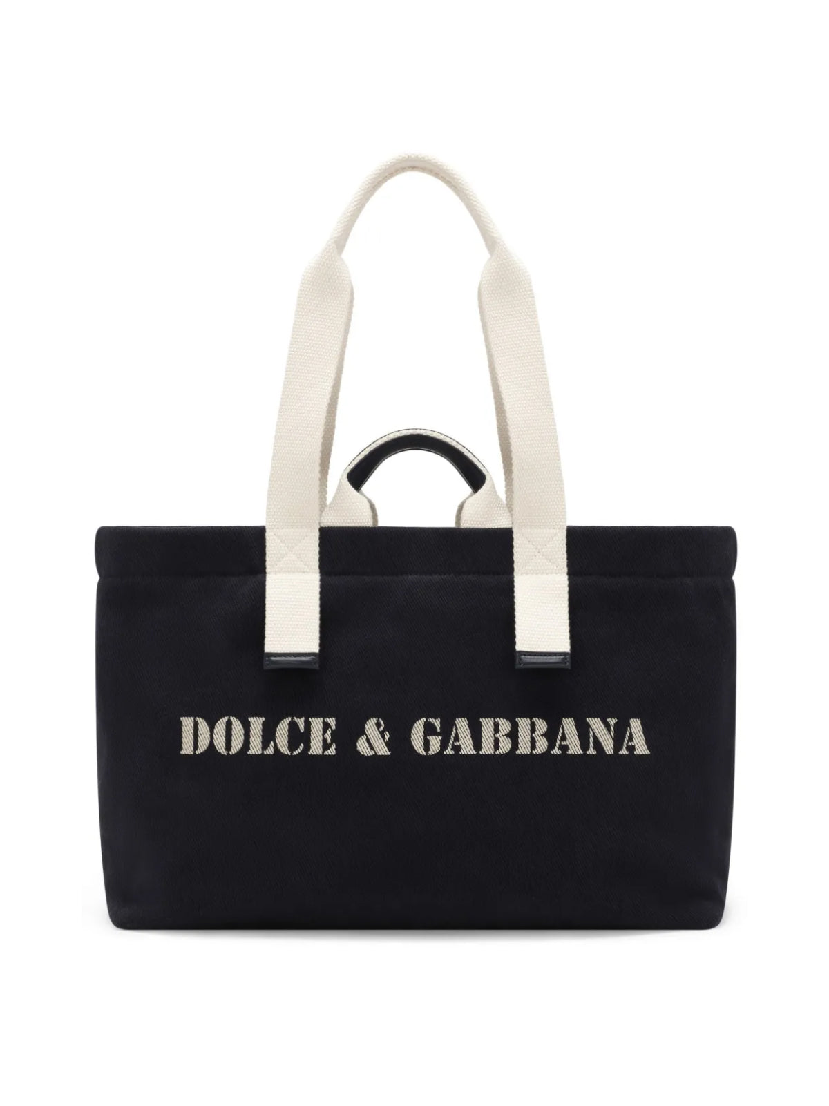 DOLCE & GABBANA Logo Printed Shoulder Handbag 48X30X17 CM