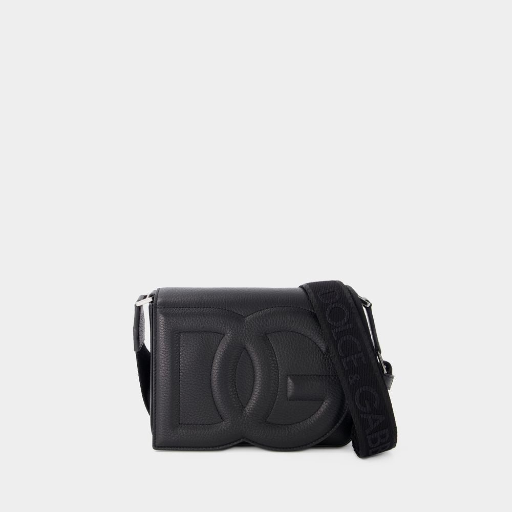 DOLCE & GABBANA Medium Logo Crossbody Handbag