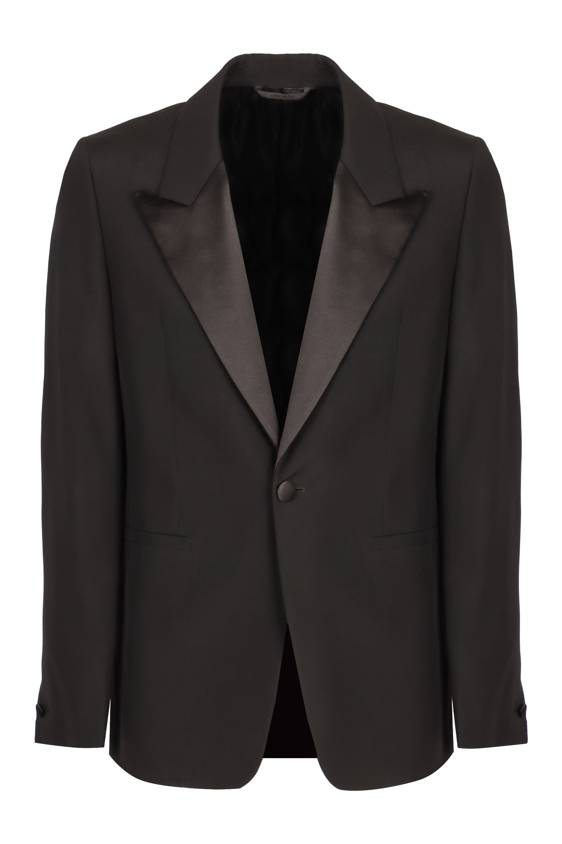GIVENCHY Single-Breasted One Button Slim Fit Jacket