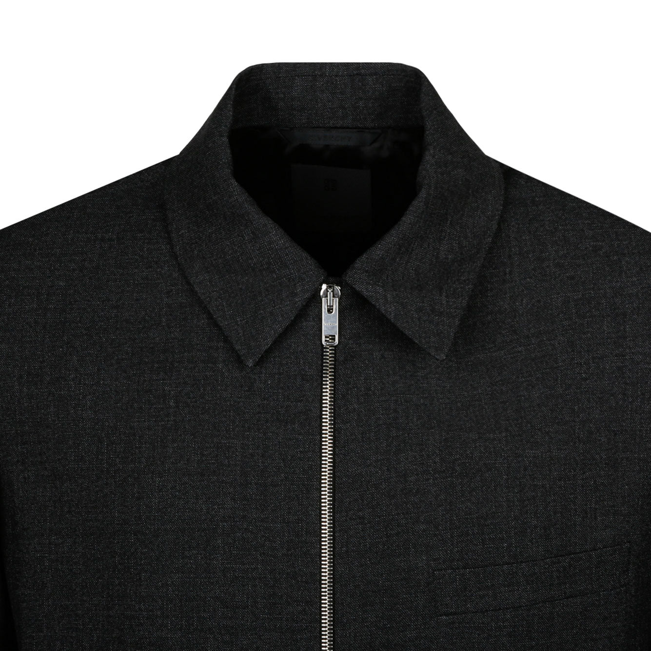 GIVENCHY Virgin Wool Outerwear Jacket for Men