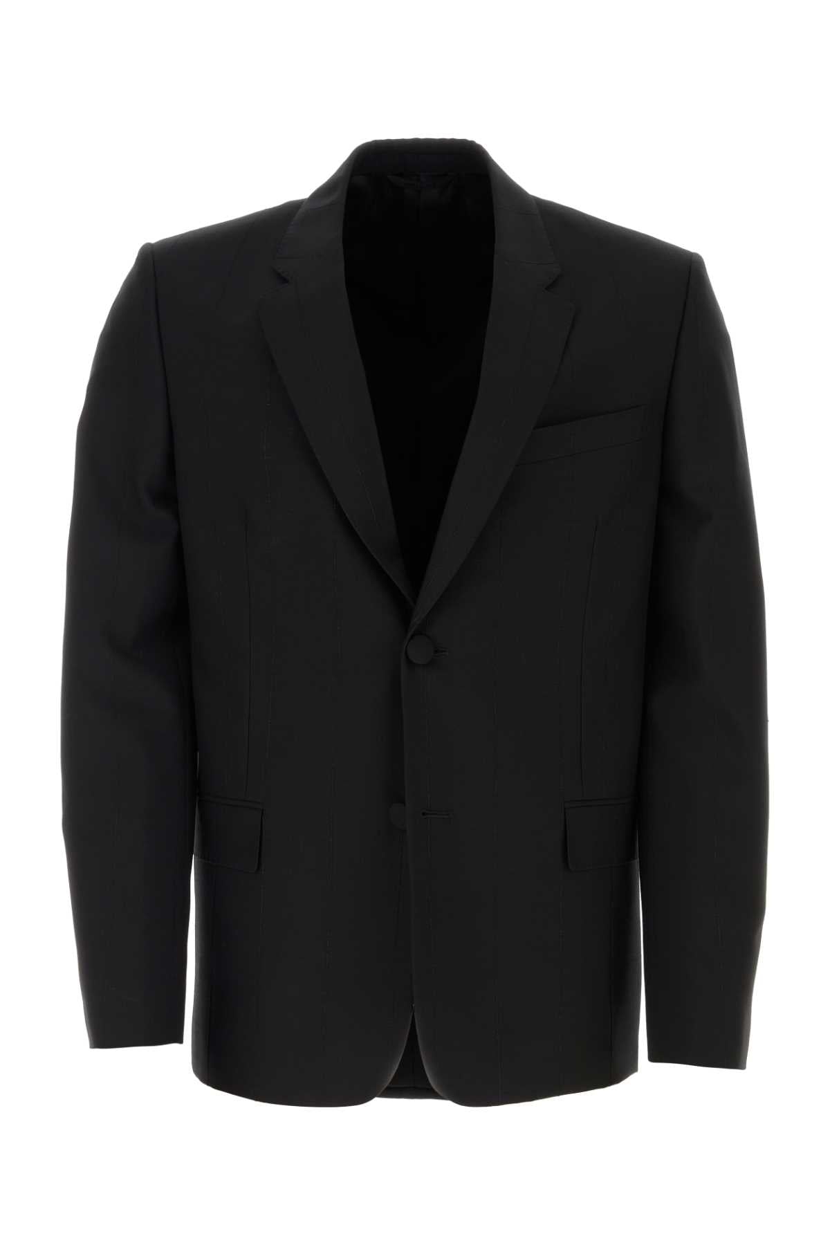 GIVENCHY Stretch Wool Blend Blazer for Men - FW24 Collection