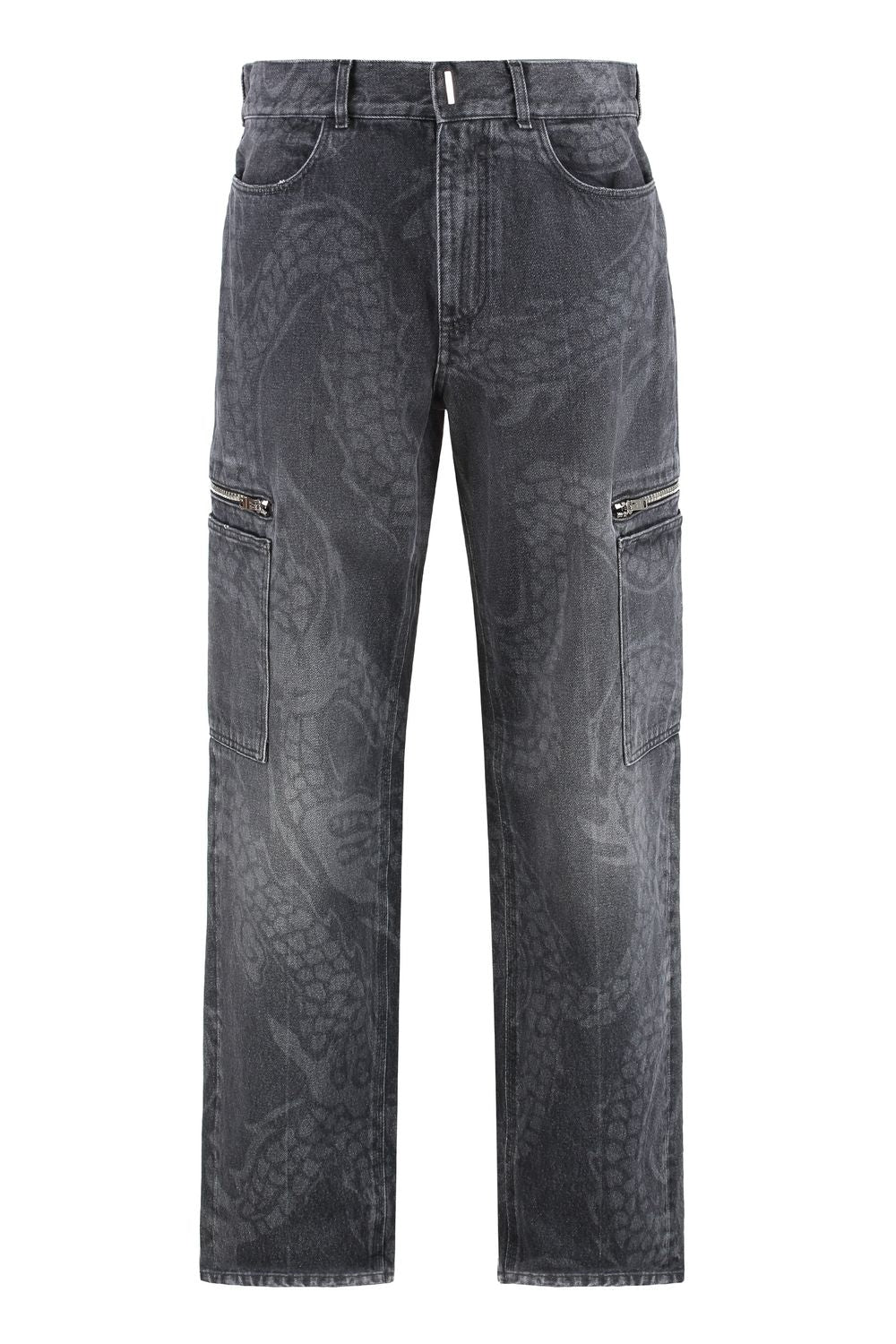 GIVENCHY Cargo Jeans for Men - Sleek Utility Style