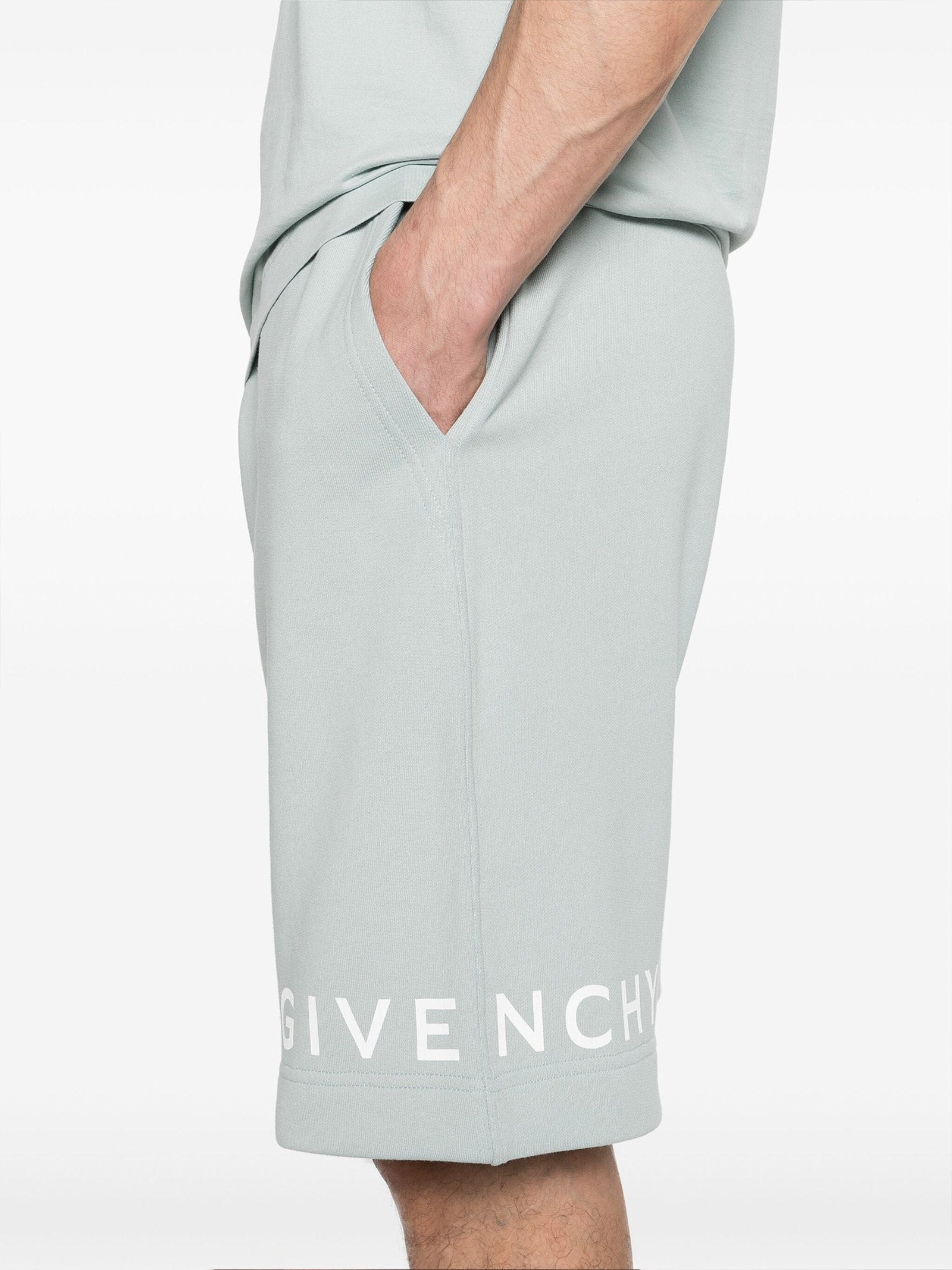 GIVENCHY Men's Mini Cotton Shorts