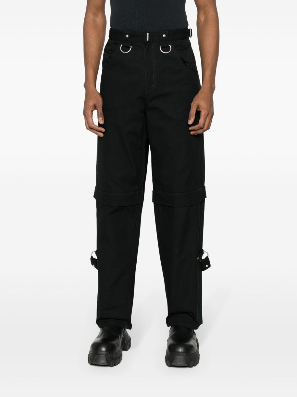 GIVENCHY Adjustable Trousers with Removable Bottoms for Men