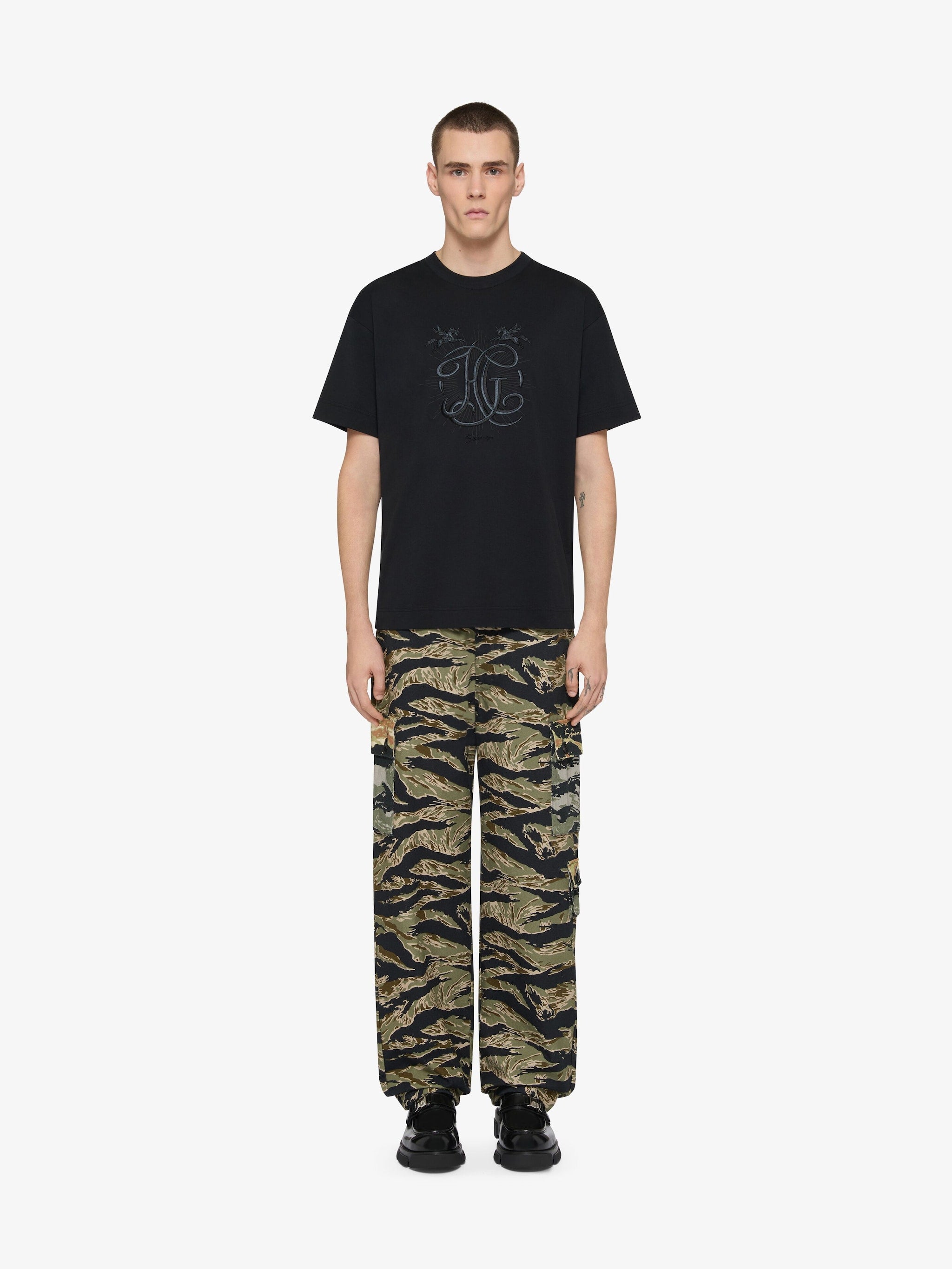 GIVENCHY Relaxed Fit Cargo Pants - Size 48