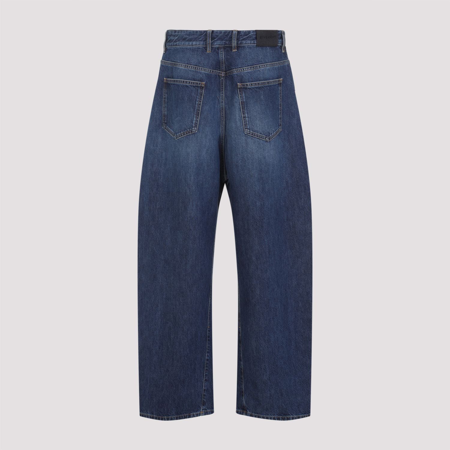 GIVENCHY Washed Denim Relaxed Fit Jeans with Cocooning Volume - Size 32