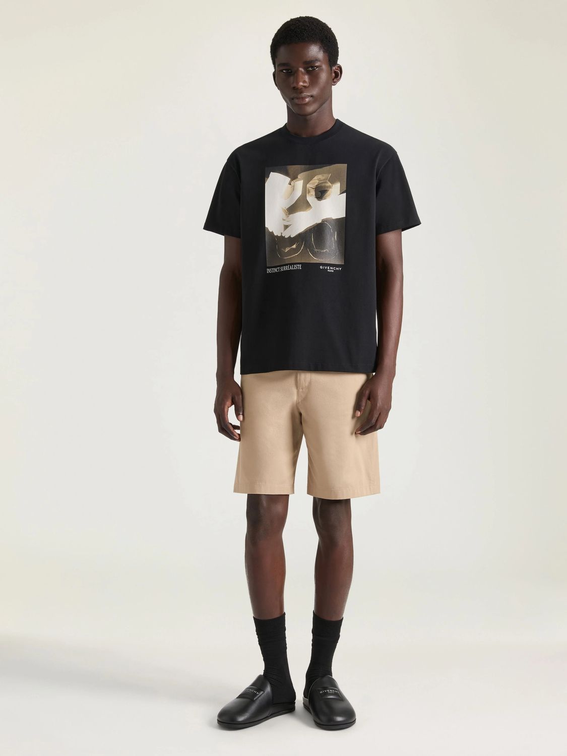 GIVENCHY Men's Couture Seam Chino Short