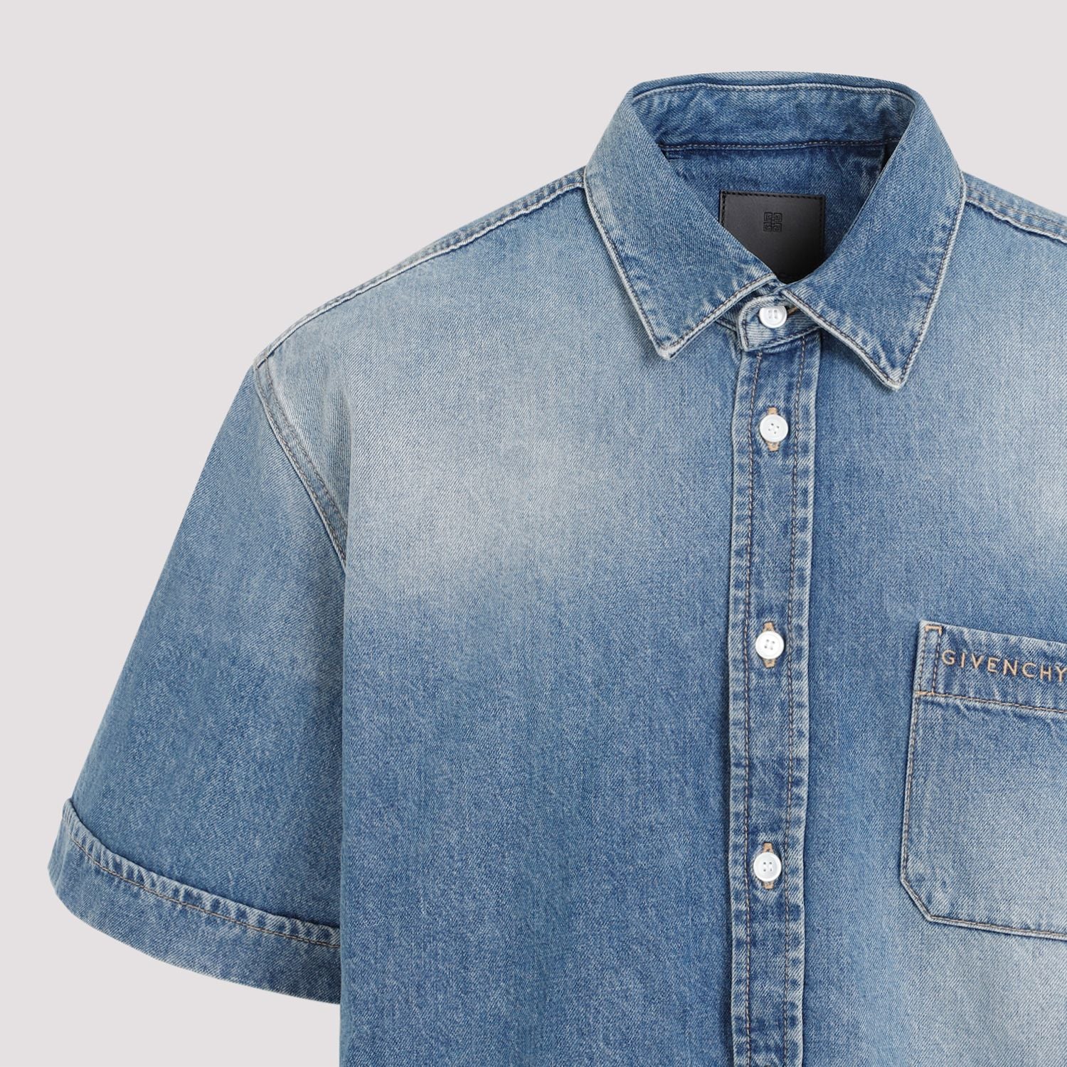 GIVENCHY Men's Denim Shirt for Spring/Summer 2025