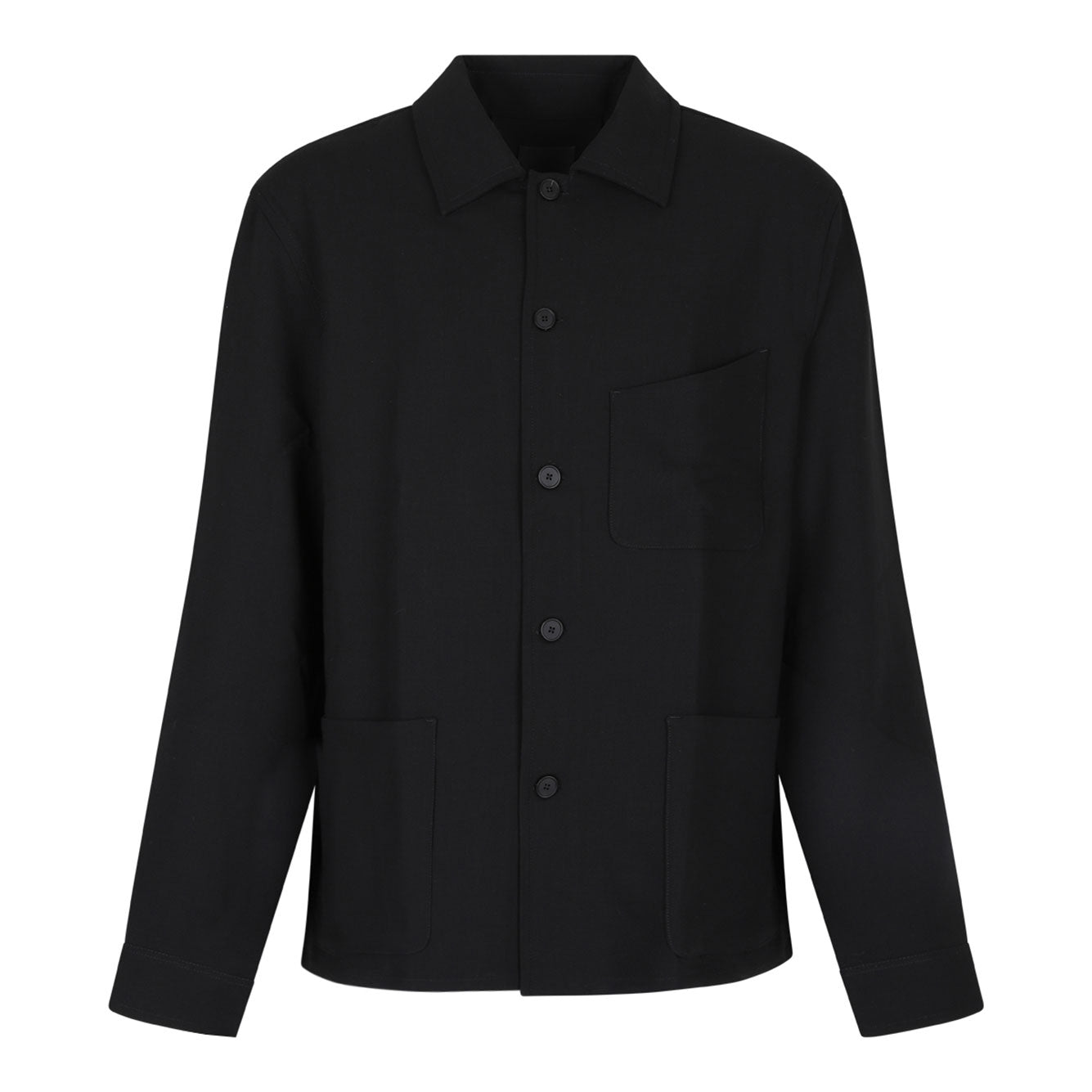 GIVENCHY Wool and Polyamide Outerwear Jacket for Men