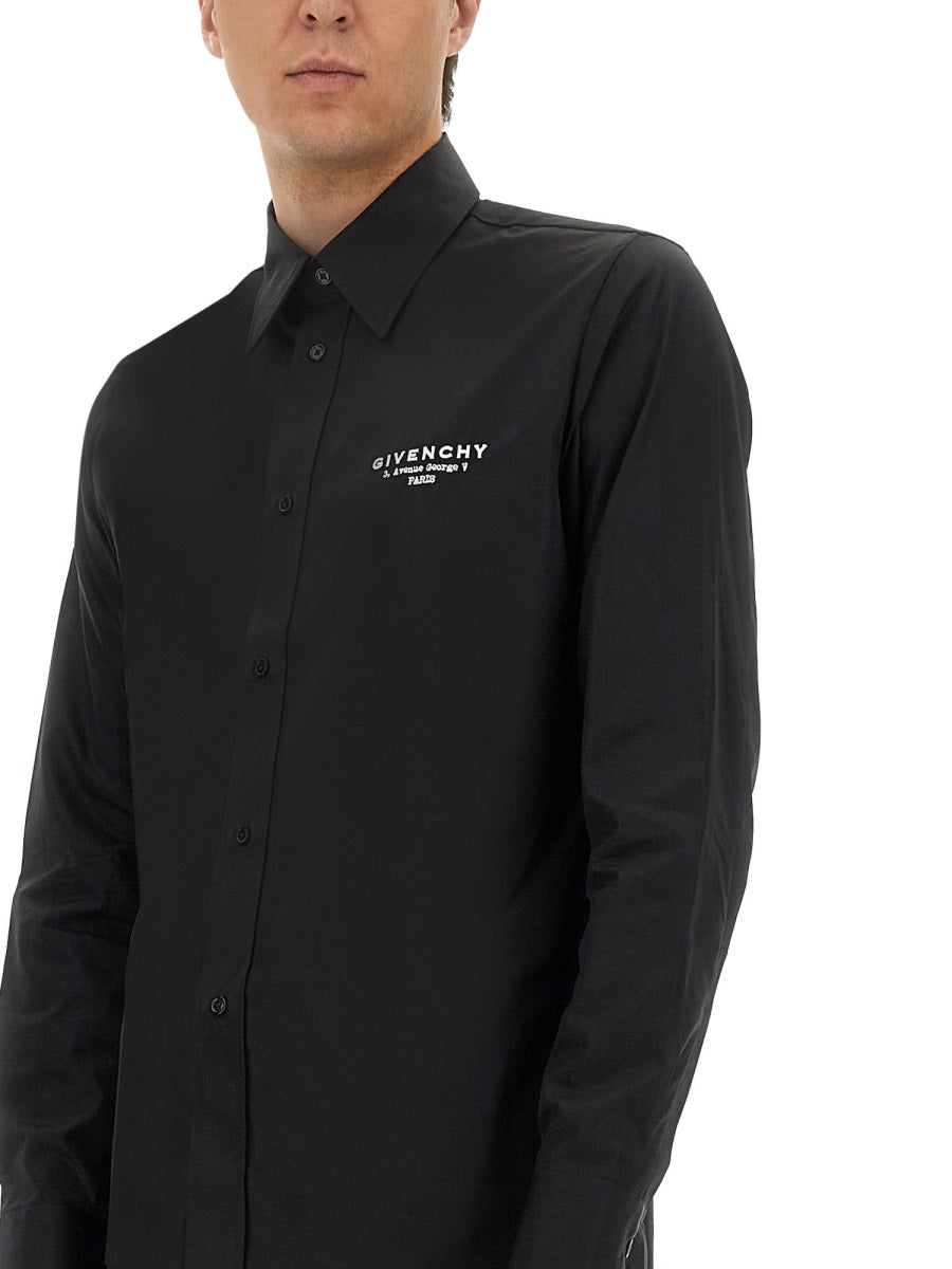 GIVENCHY Cotton Shirt for Men - FW25 Collection