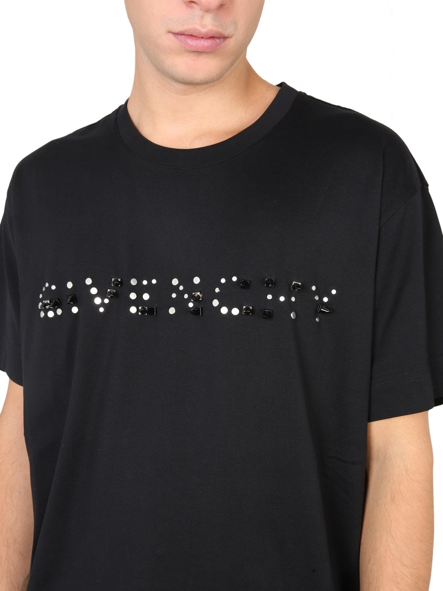 GIVENCHY Logo Crew Neck T-Shirt
