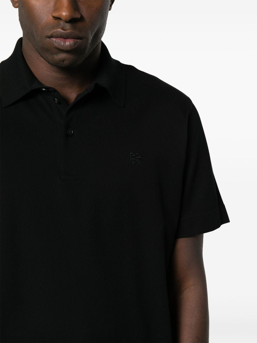 GIVENCHY Classic Fit Piquet Polo Shirt