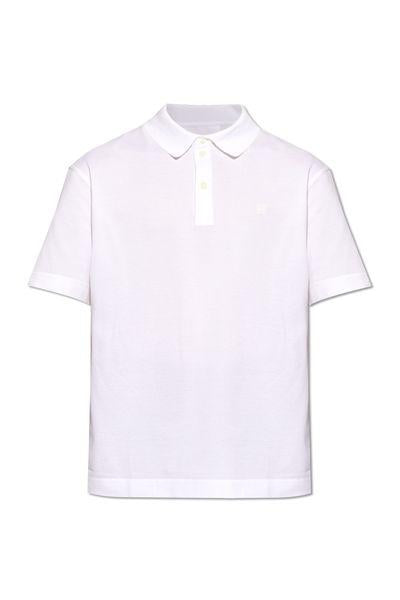 GIVENCHY Signature 4G Logo Cotton Polo Shirt - Men’s