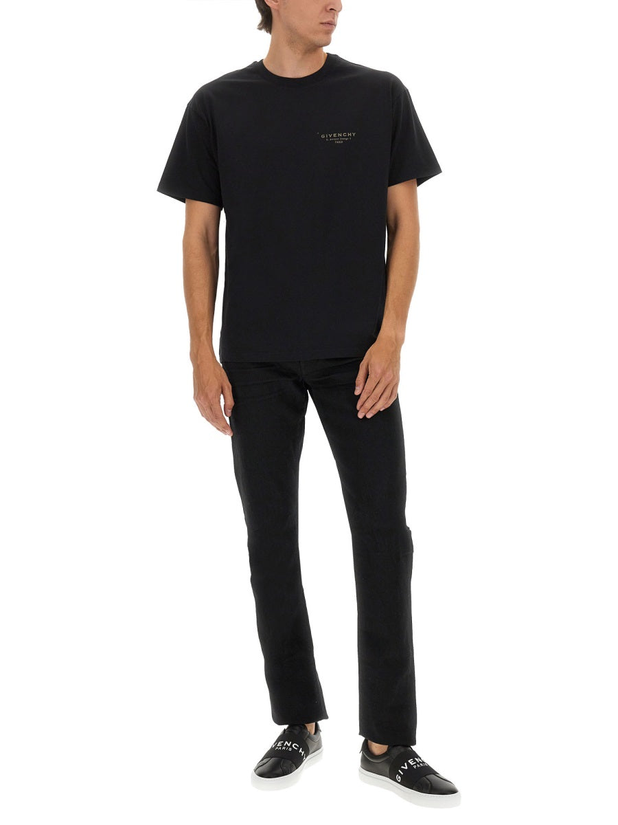 GIVENCHY Classic Cotton Crew-Neck T-Shirt for Men