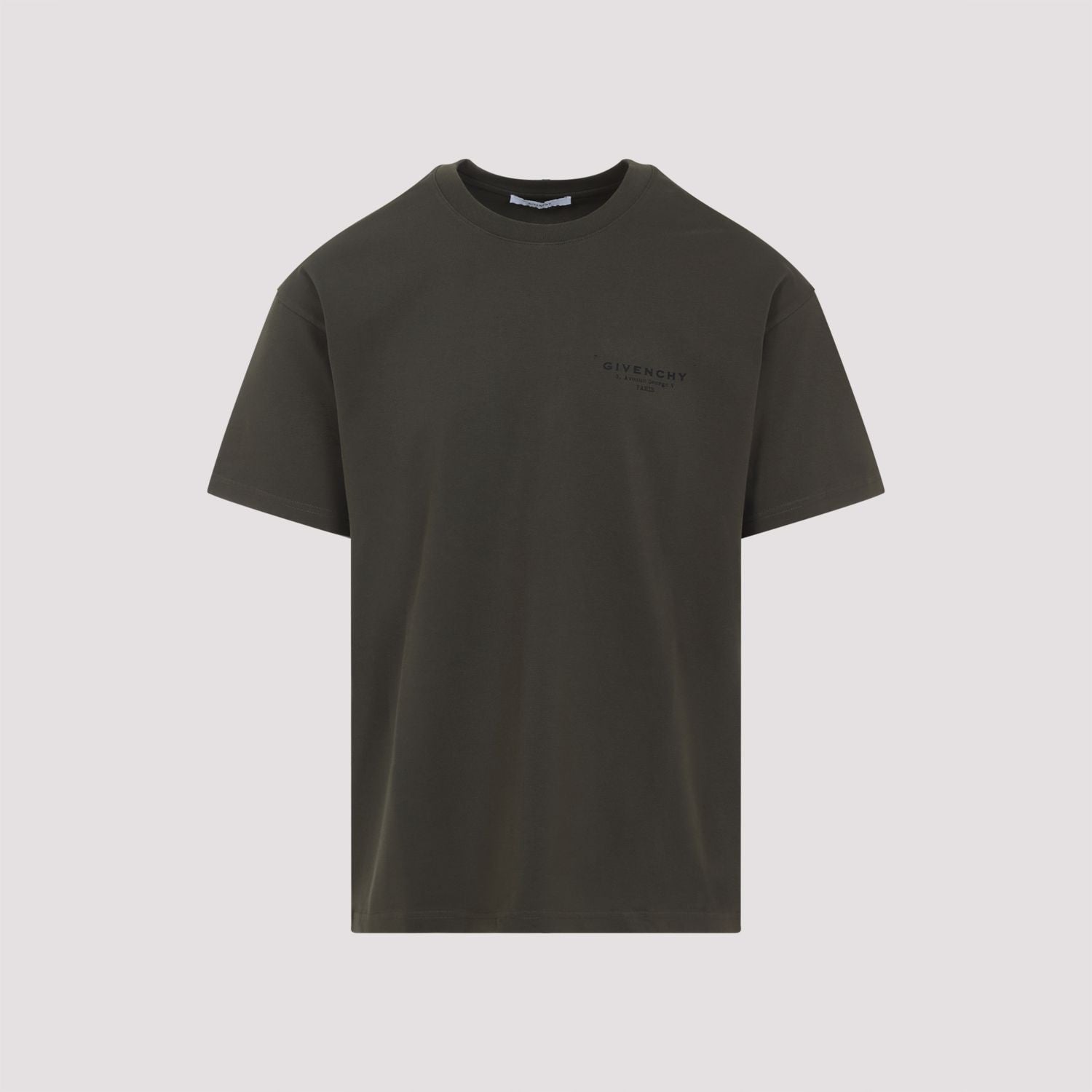 GIVENCHY Logo Print Cotton T-Shirt