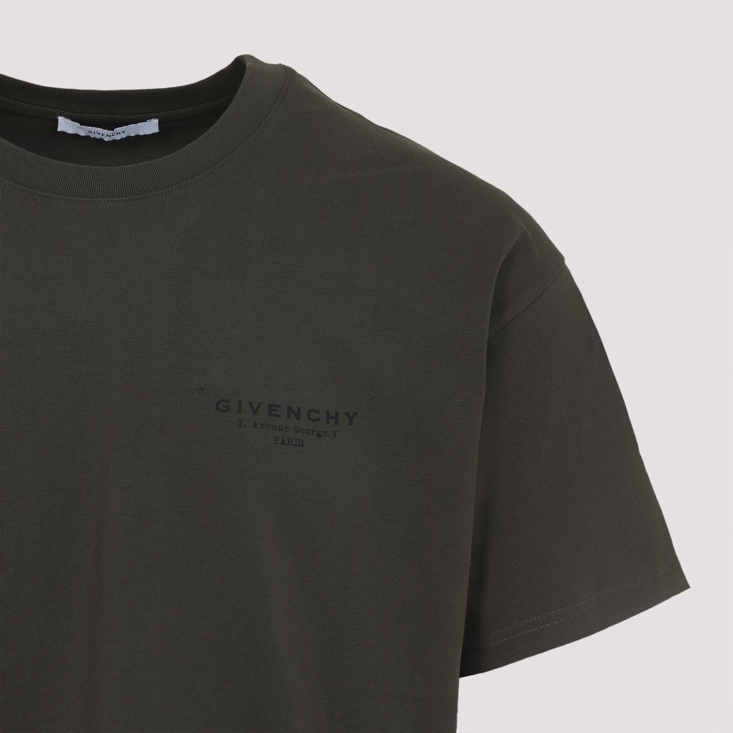 GIVENCHY Logo Print Cotton T-Shirt