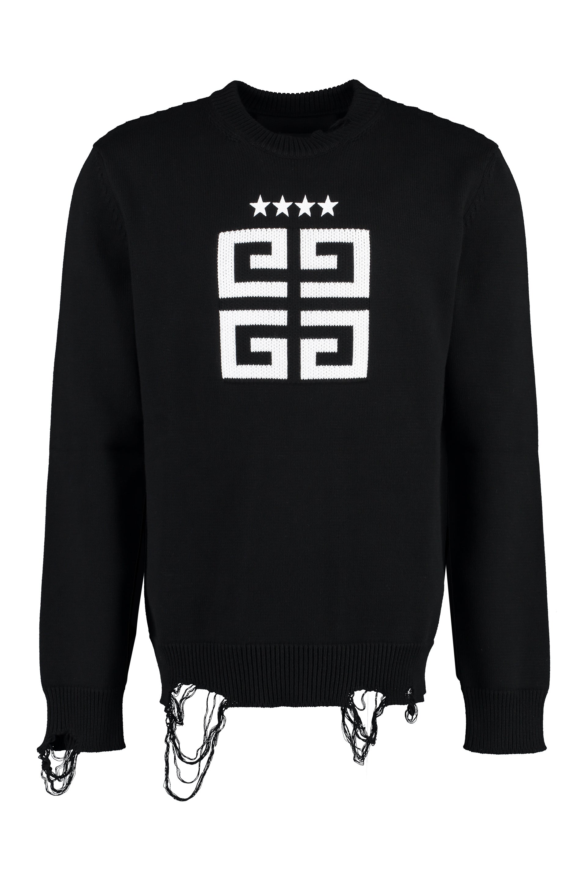 GIVENCHY Cotton Crew-Neck Sweater for Men - SS24