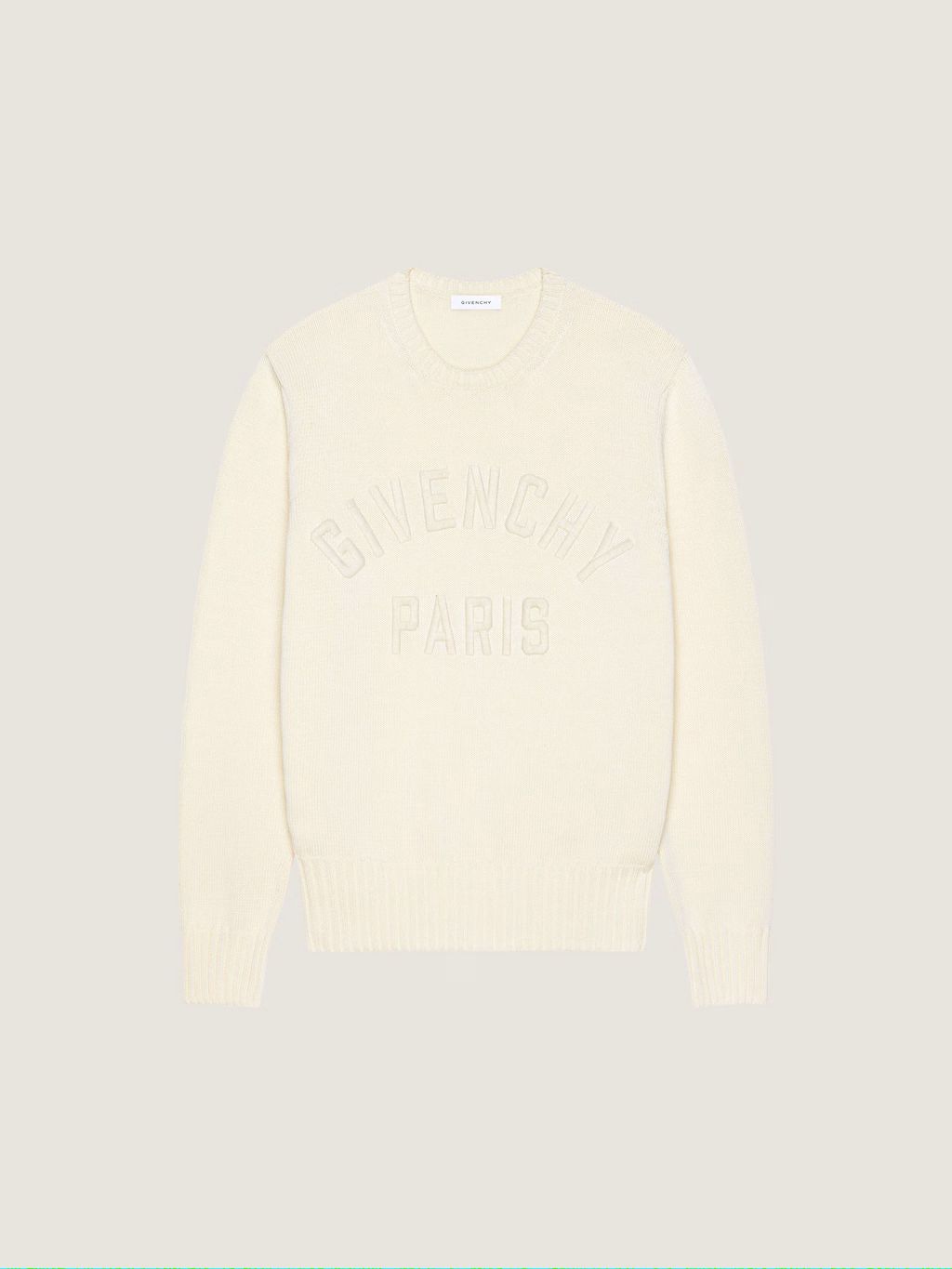 GIVENCHY Crew Neck Sweater with Logo