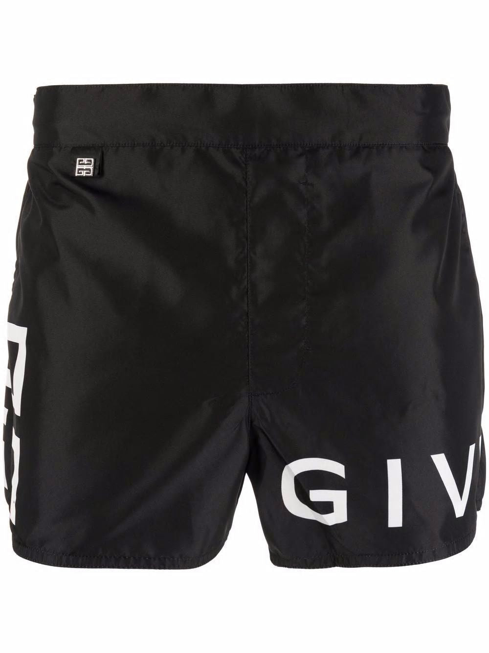 GIVENCHY Logo Print Swim Shorts - Summer 2025 Edition