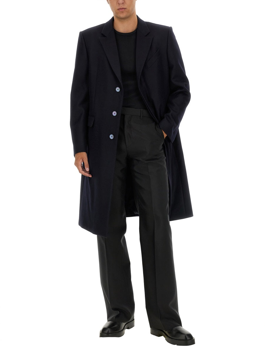 GIVENCHY Stylish Virgin Wool Coat for Men