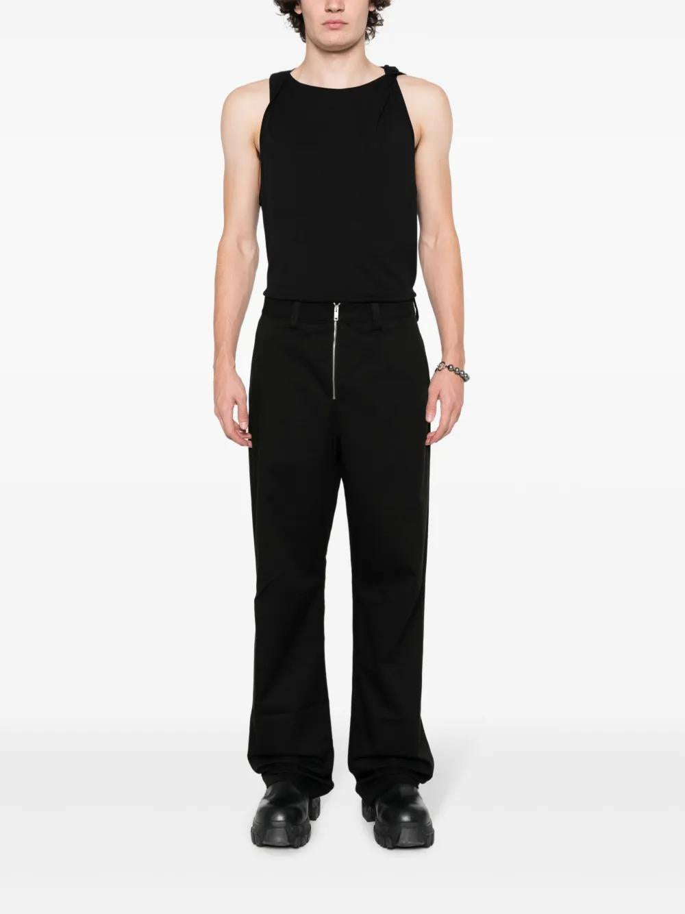 AMBUSH Men's Mini Zip Up Trousers