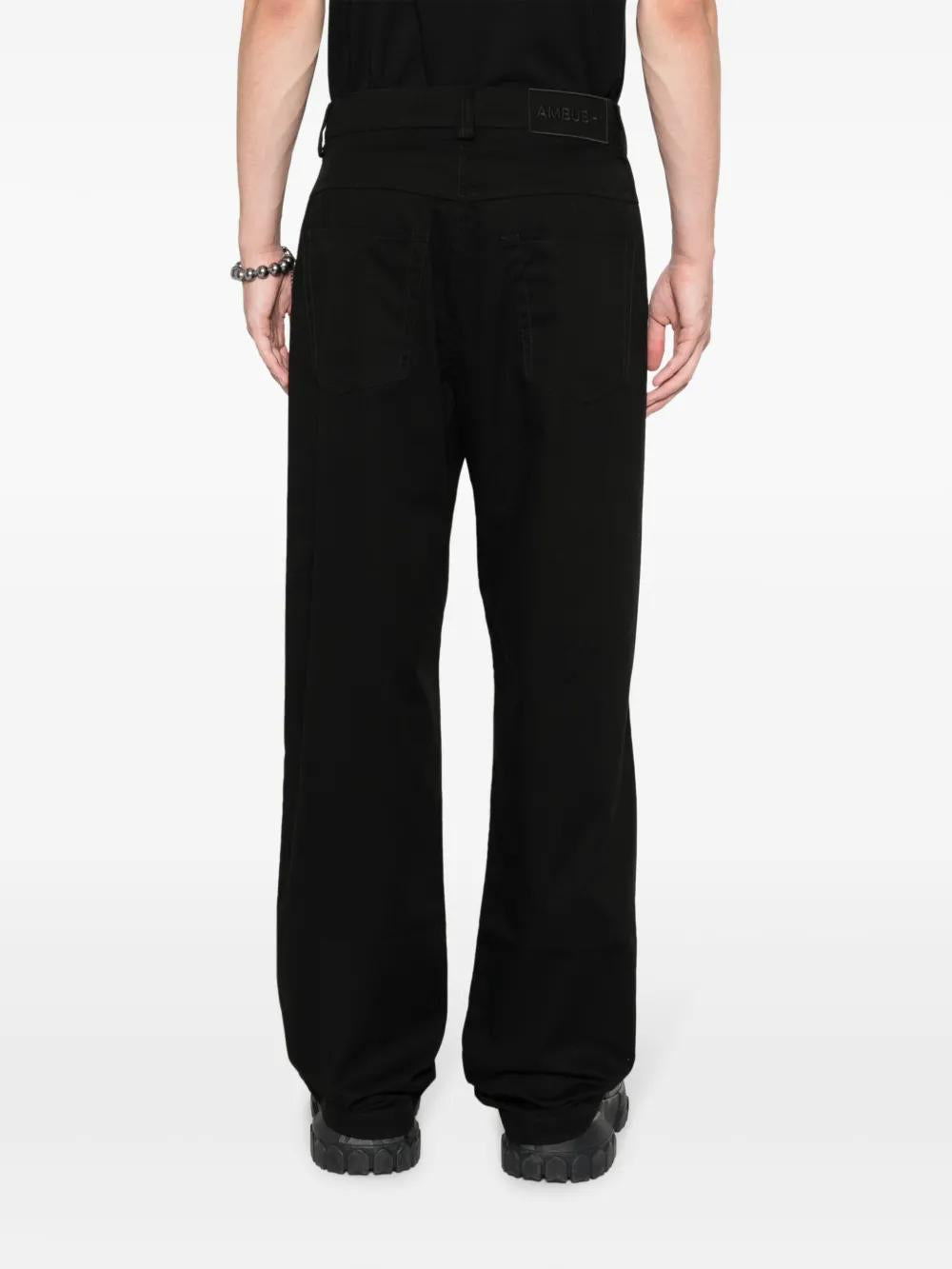 AMBUSH Men's Mini Zip Up Trousers