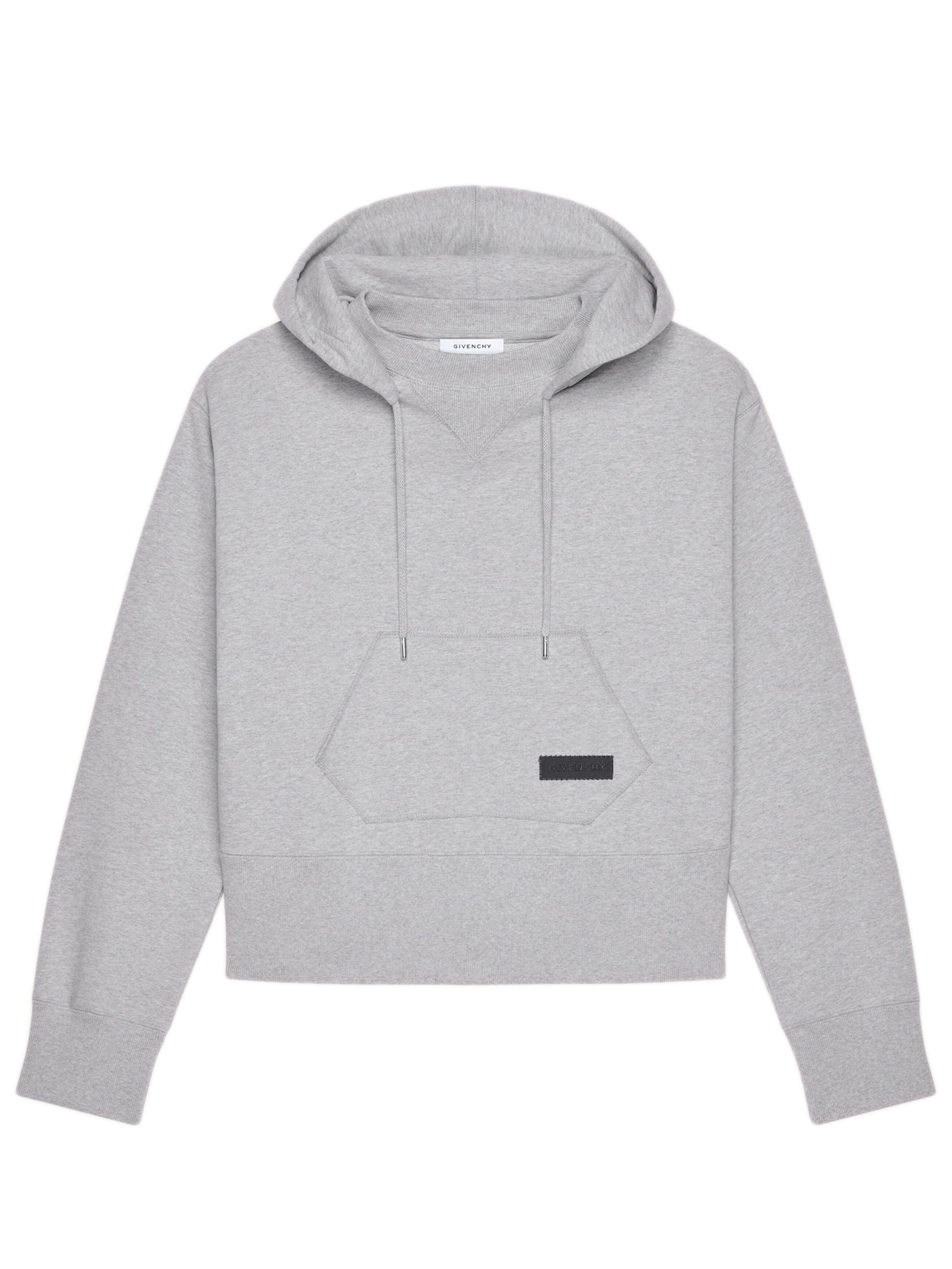 GIVENCHY Fleece Hoodie with Signature Patch - Size M