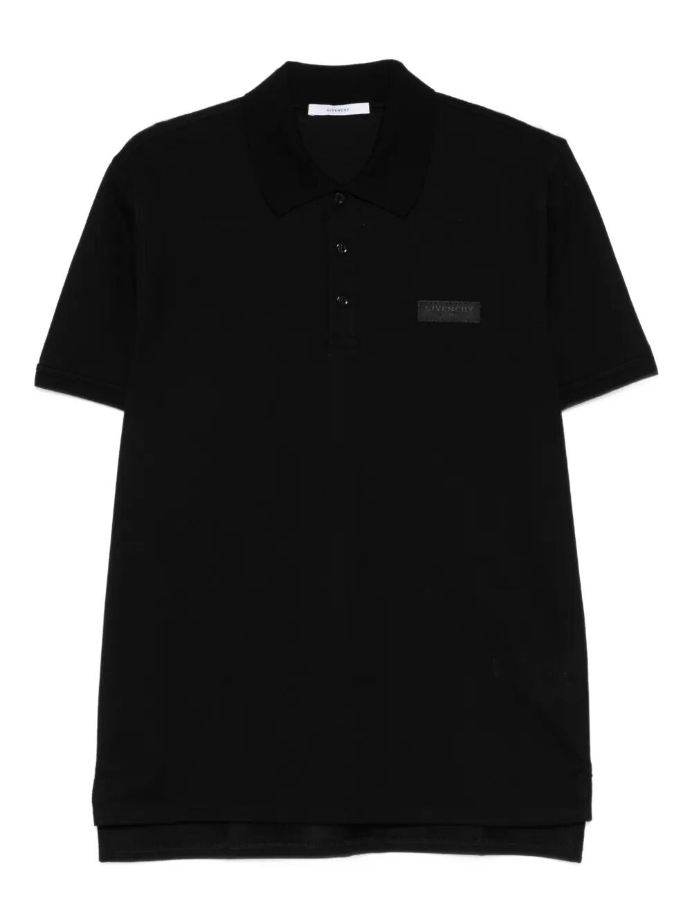 GIVENCHY Cotton Gros Grain Polo for Men