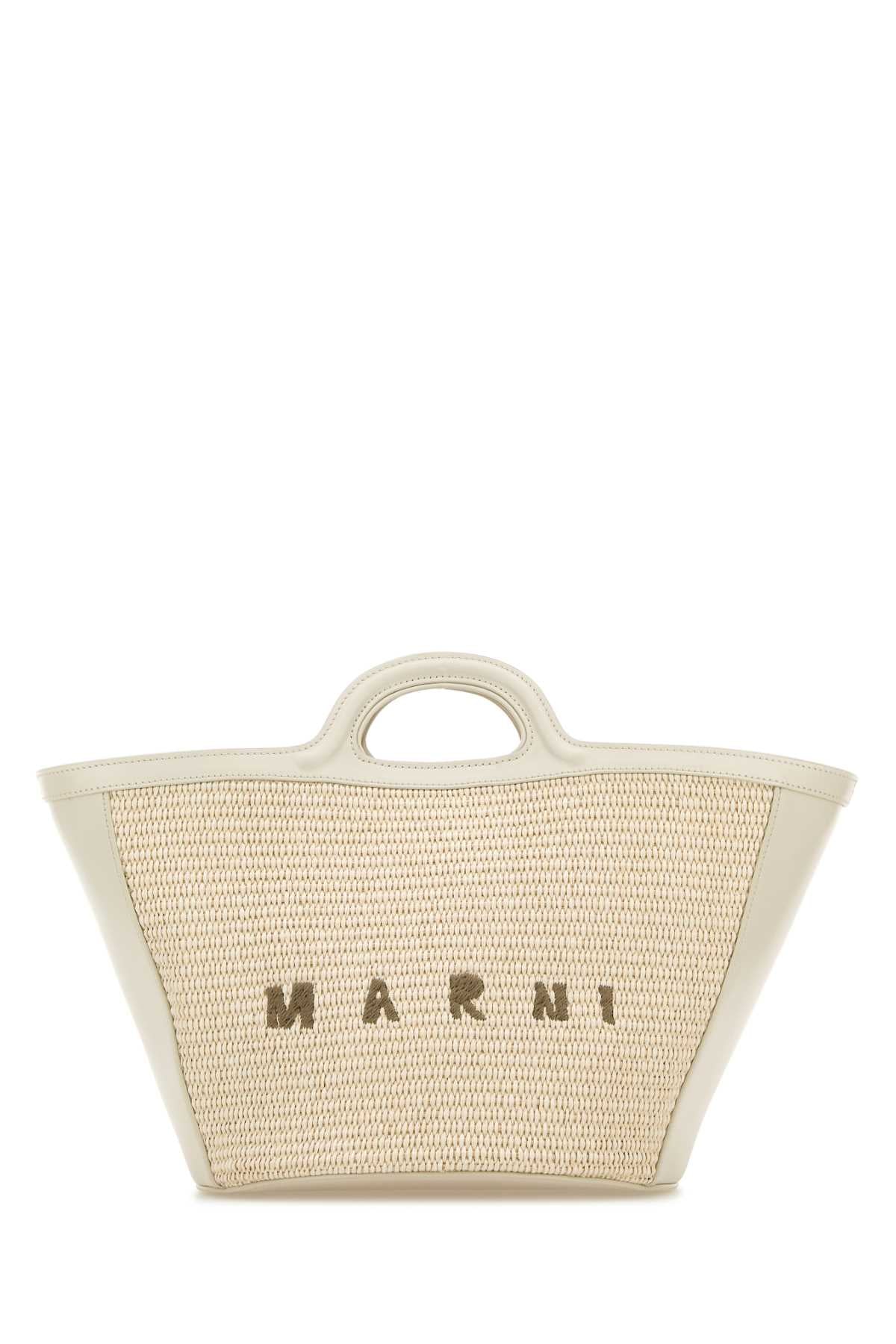 MARNI Mini Raffia Small Tropicalia Summer Handbag