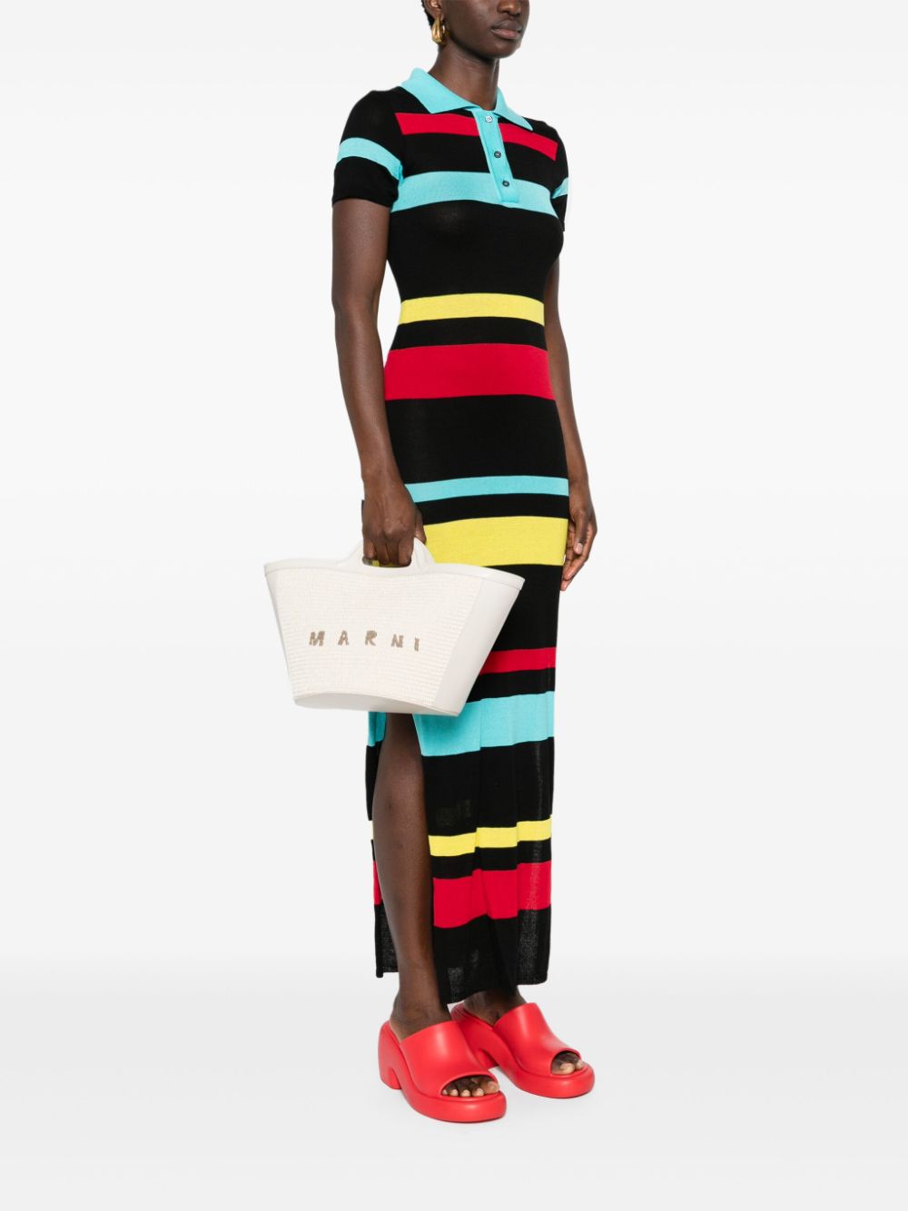 MARNI Stylish Handbag with Detachable Shoulder Strap