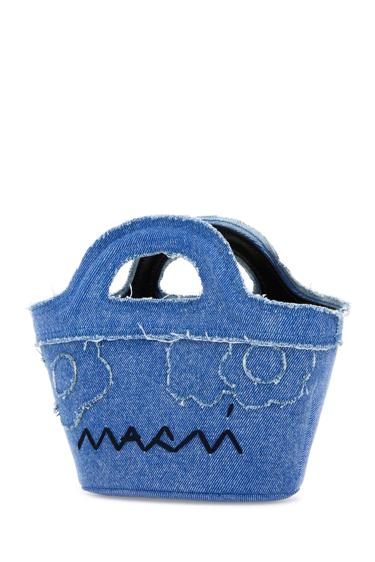 MARNI Mini Denim Tropicalia Handbag