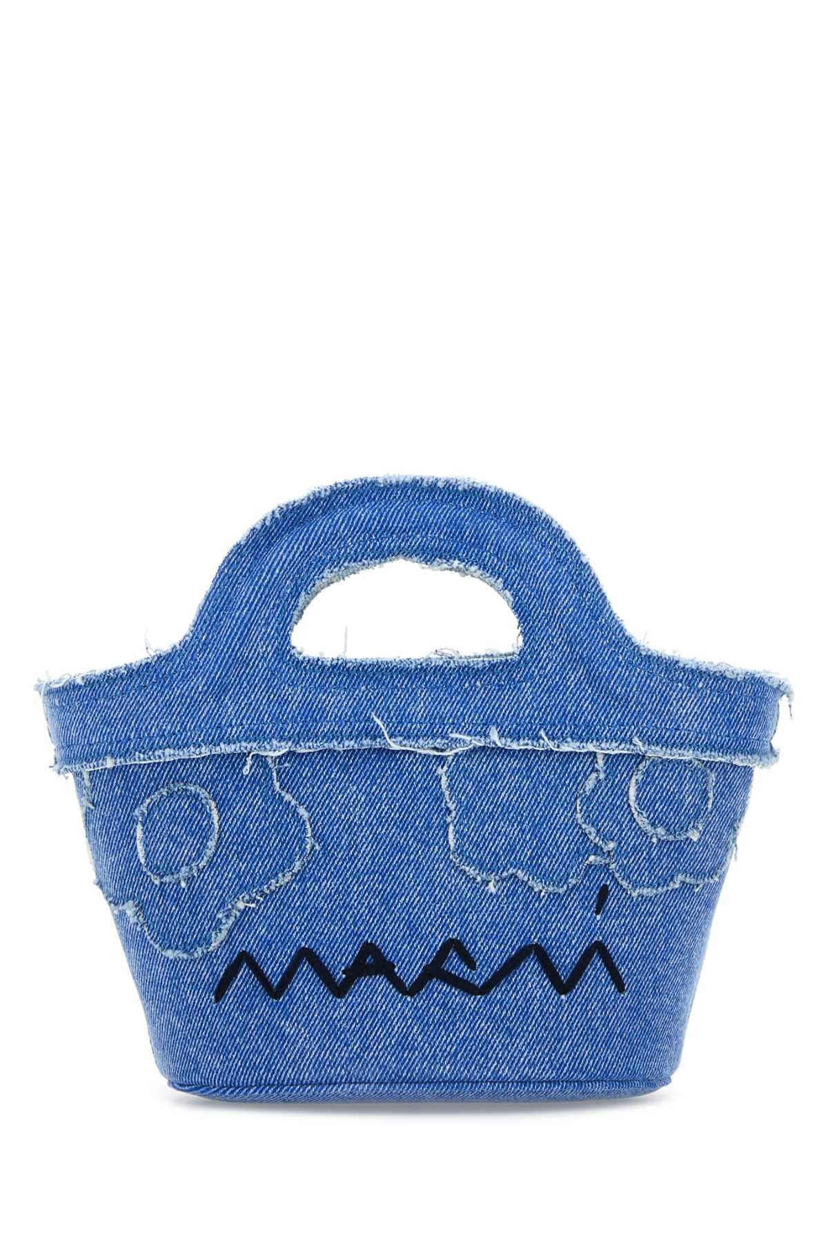 MARNI Mini Denim Tropicalia Handbag