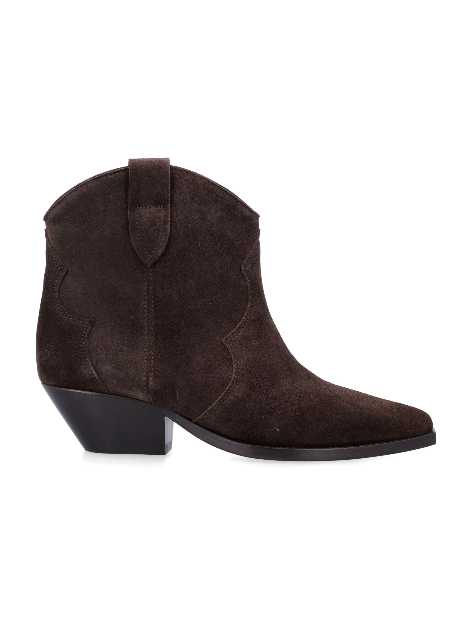 ISABEL MARANT Suede Cowboy Ankle Boots