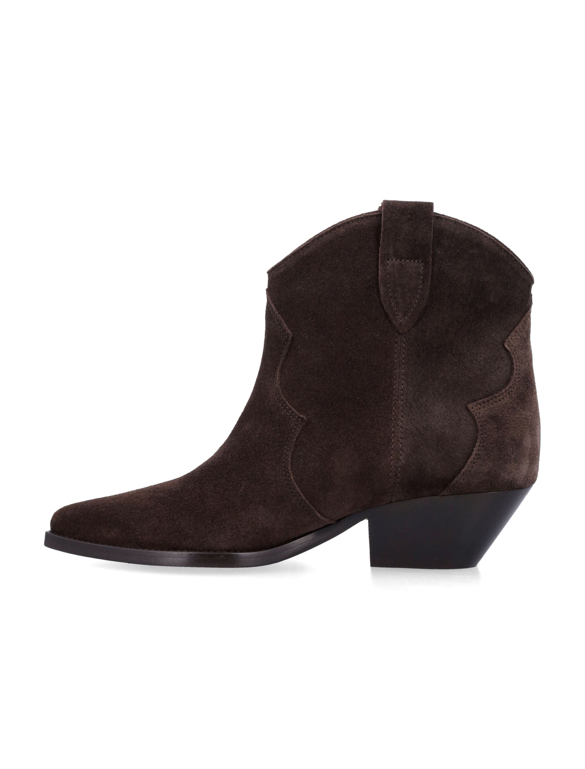 ISABEL MARANT Suede Cowboy Ankle Boots