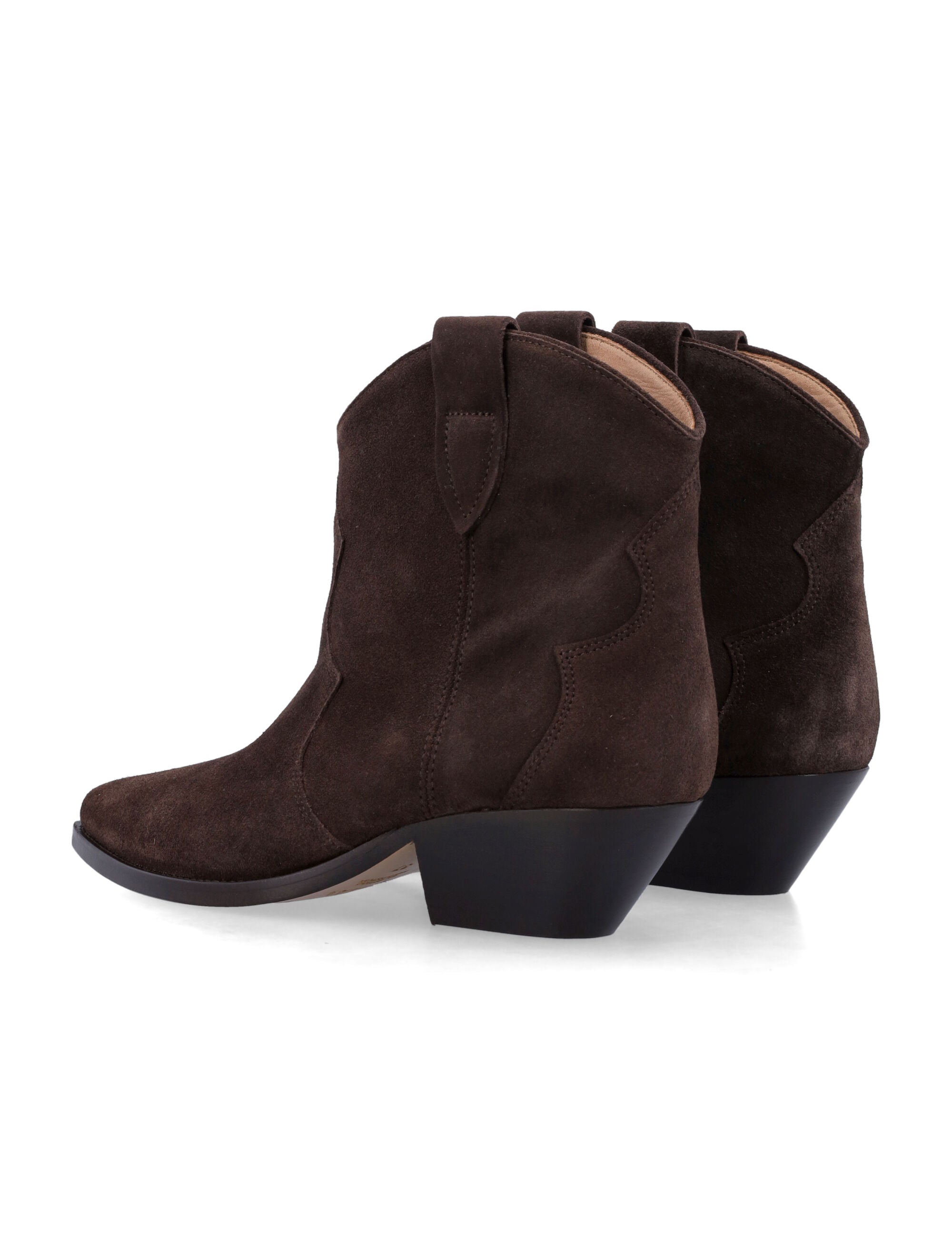 ISABEL MARANT Suede Cowboy Ankle Boots