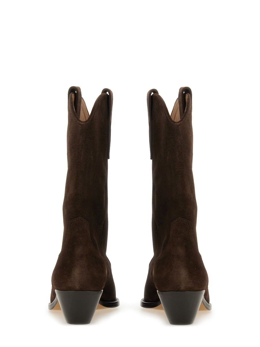 ISABEL MARANT Suede Cowboy Boots