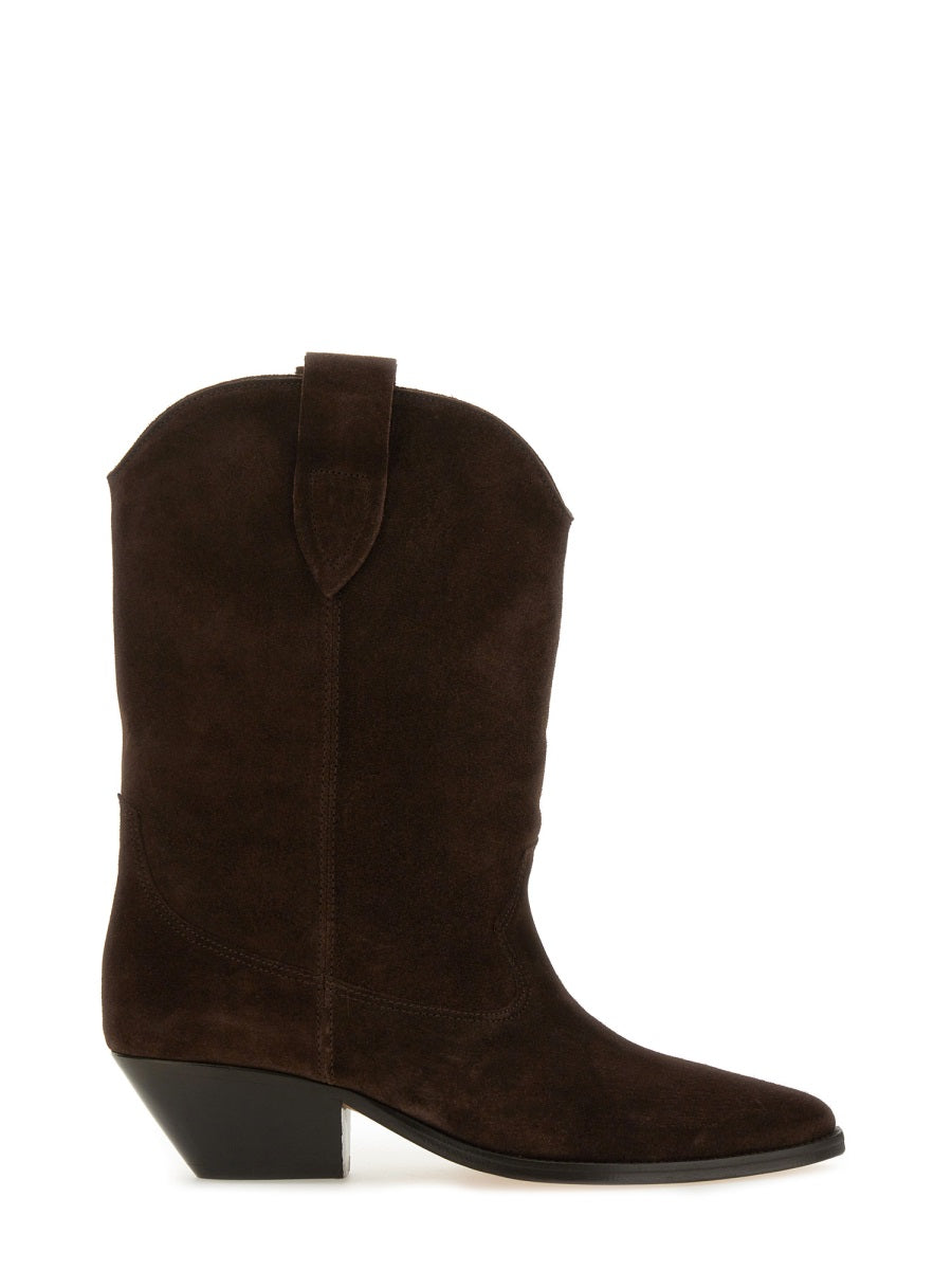 ISABEL MARANT Suede Cowboy Boots