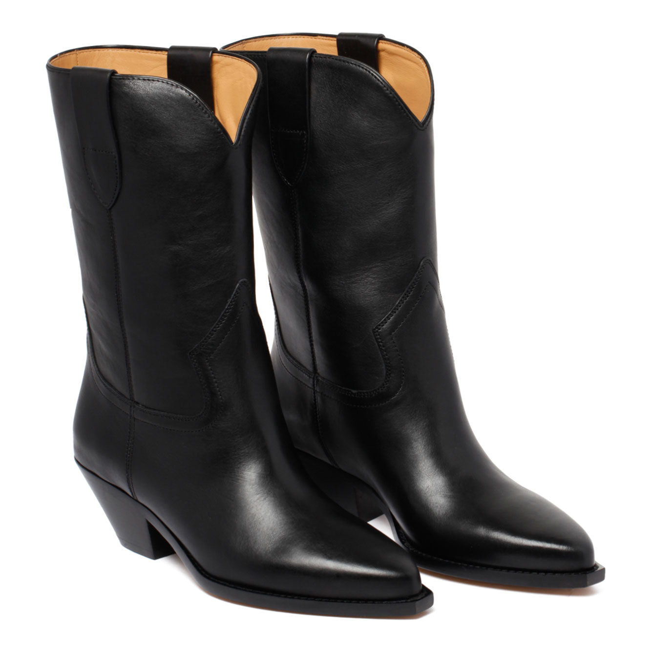 ISABEL MARANT Elegant Cow Leather Boots for Women