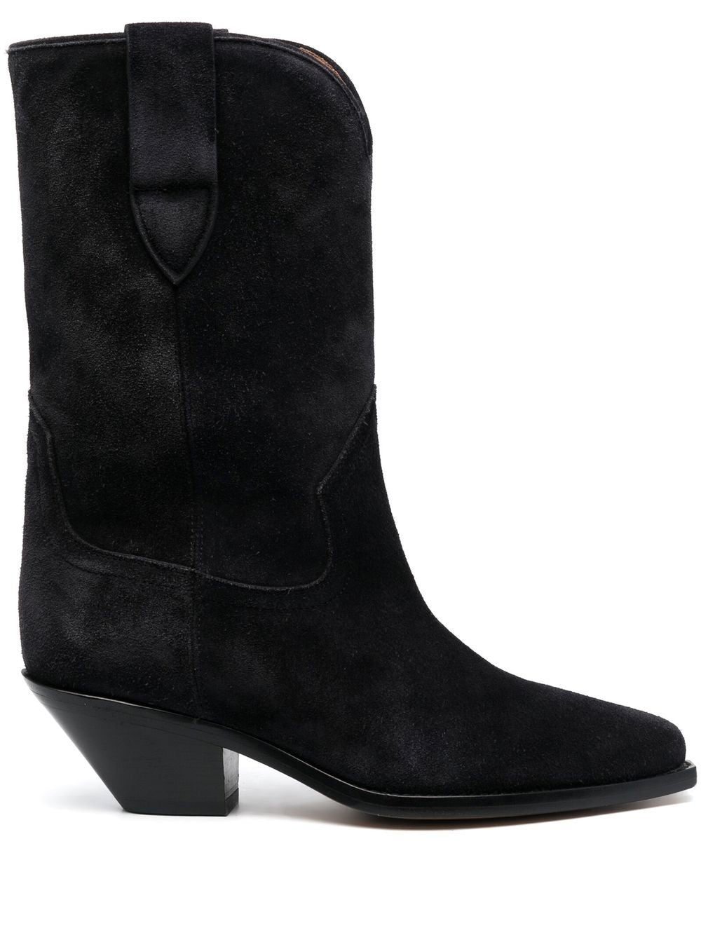 ISABEL MARANT Dahope Mini Leather Western-Style Boots