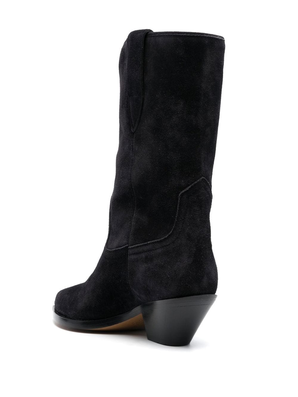 ISABEL MARANT Dahope Mini Leather Western-Style Boots